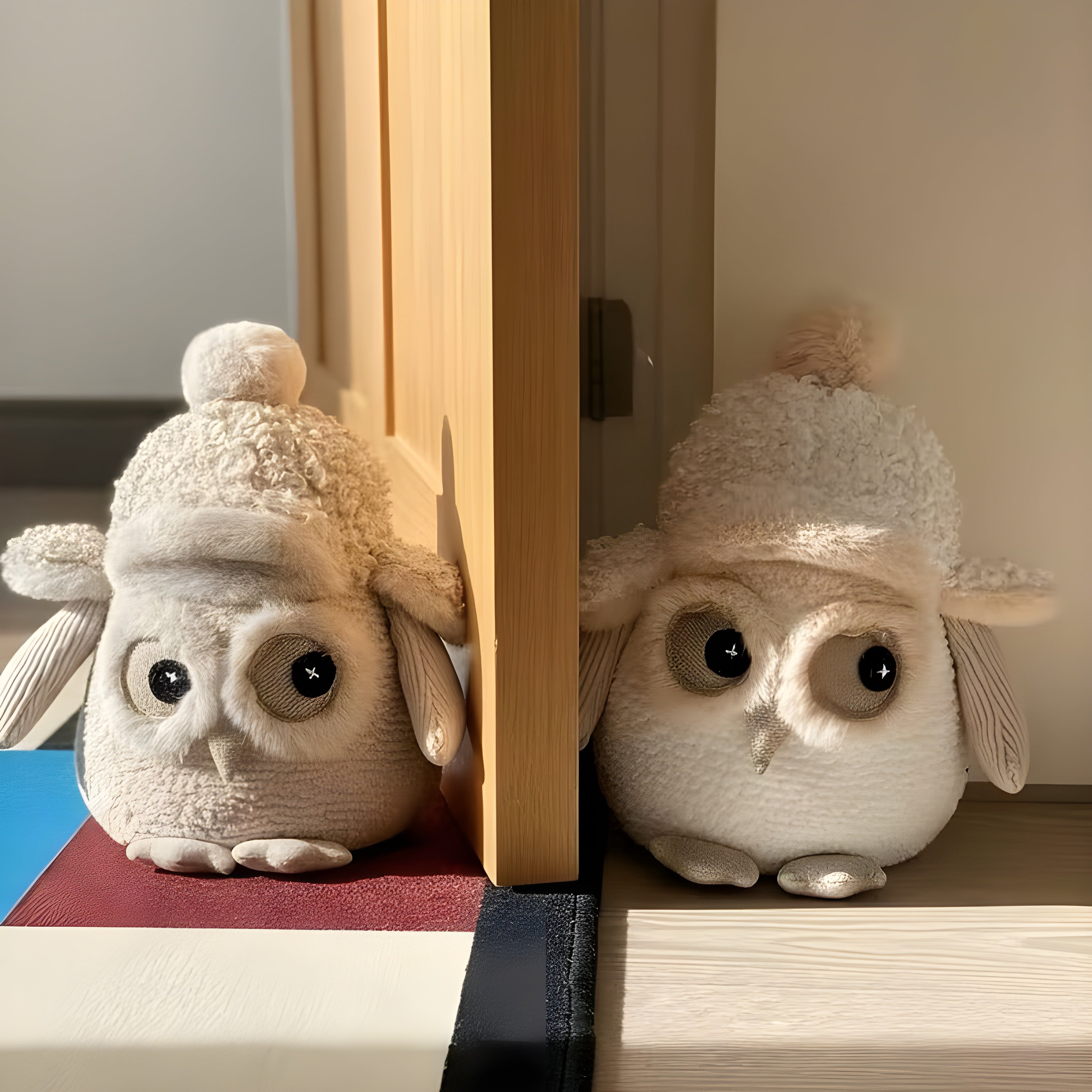 Underdørs Ugle-stopper – Varm Og Dekorativ | For Dører Og Gulv