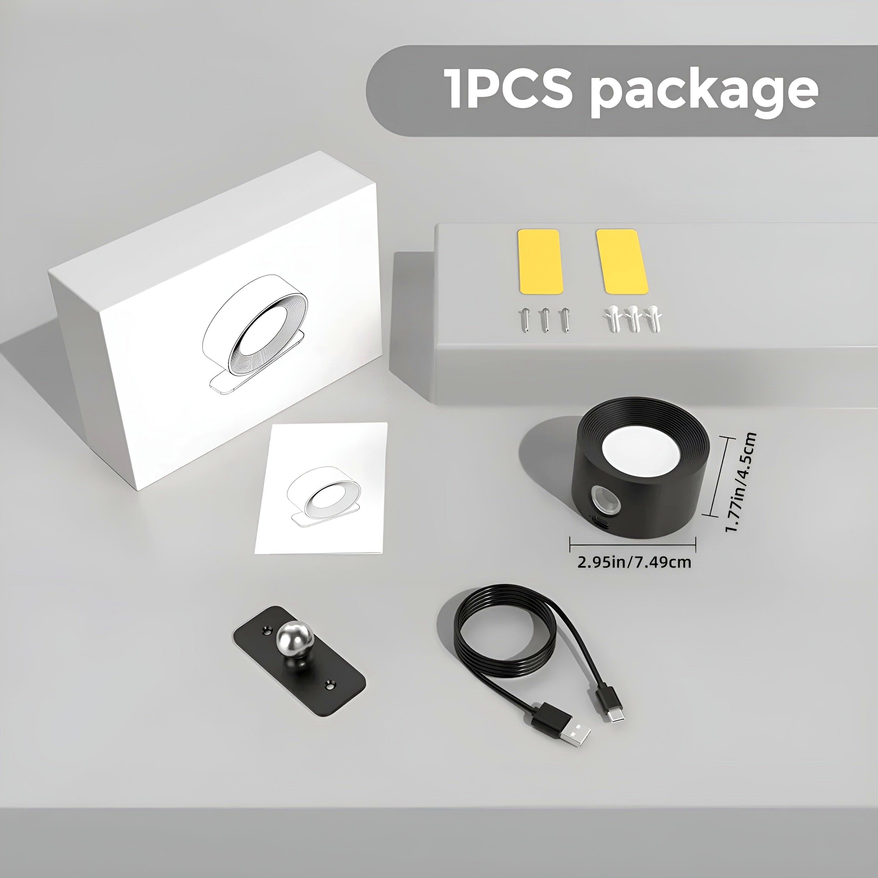 Bilde av Lumos Vegglampe – Trådløs og Justerbar fra Velisse