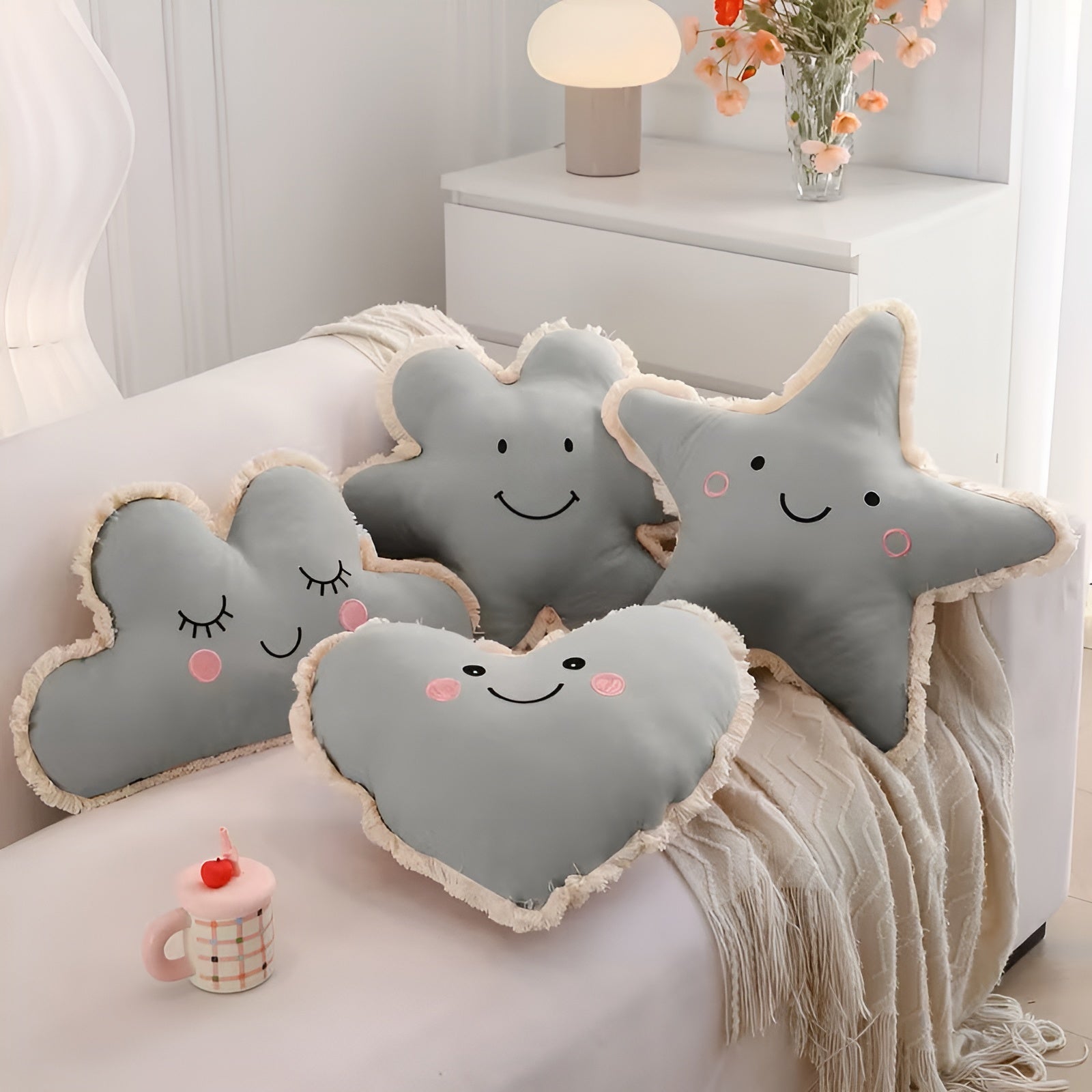 Weiche Baumwollkissen – Atmungsaktiv und Komfortabel | Perfekt für Erholsamen Schlaf