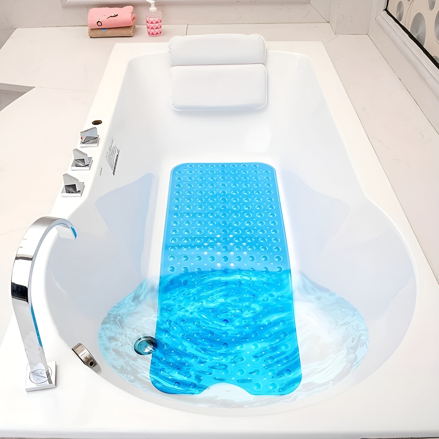 Rutschfeste Badematte XL – Sicherer Halt für Dusche und Badewanne