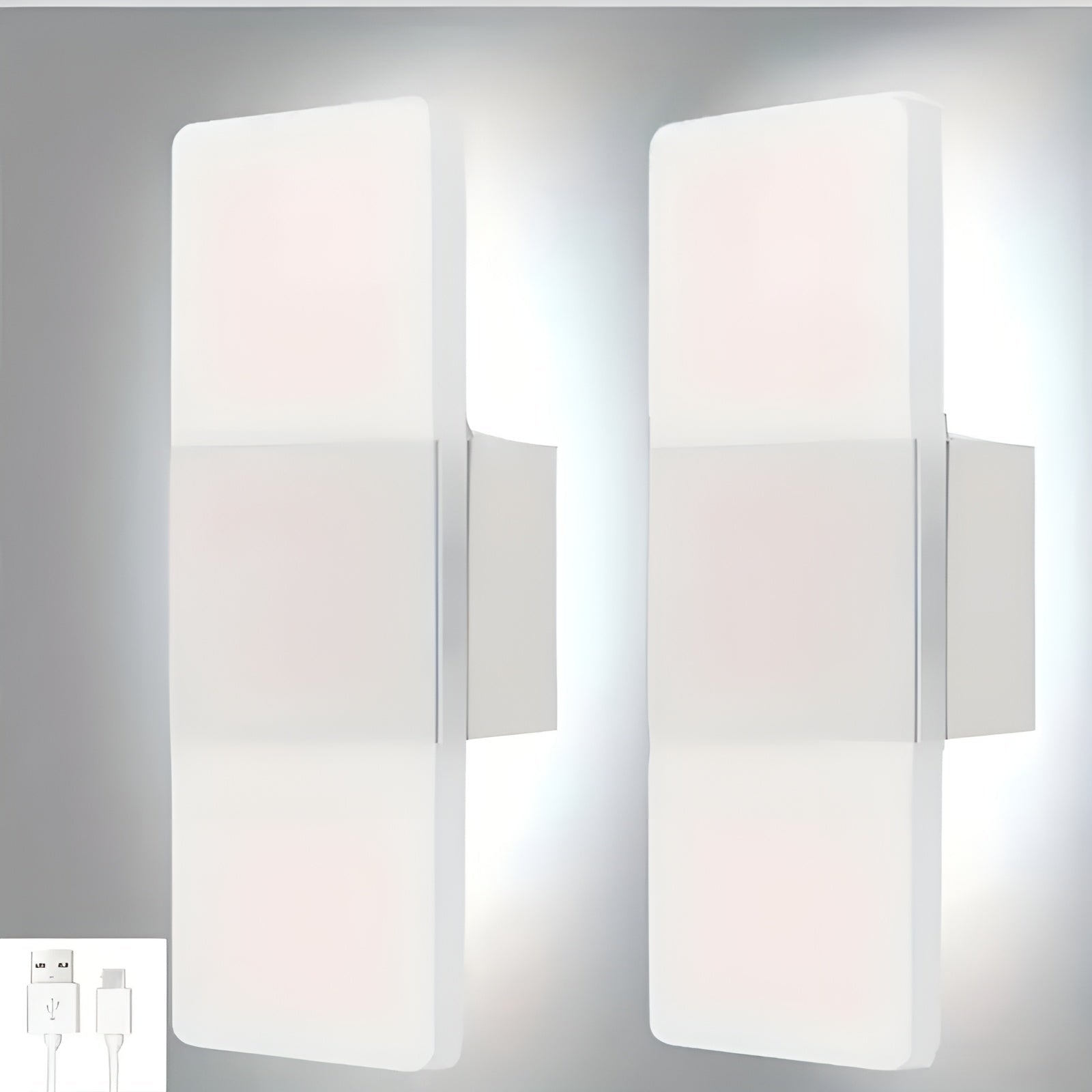 Led-nattlamper Med Bevegelsessensor – Oppladbar Via Usb | Magnetisk Feste For Soverom, Gang Og Trapp
