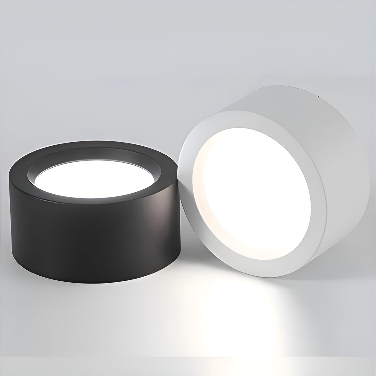 Moderne LED-Taklampe – Rund Design med Varmt Lys | Koselig Belysning til Alle Rom - Lysarmaturer for tak