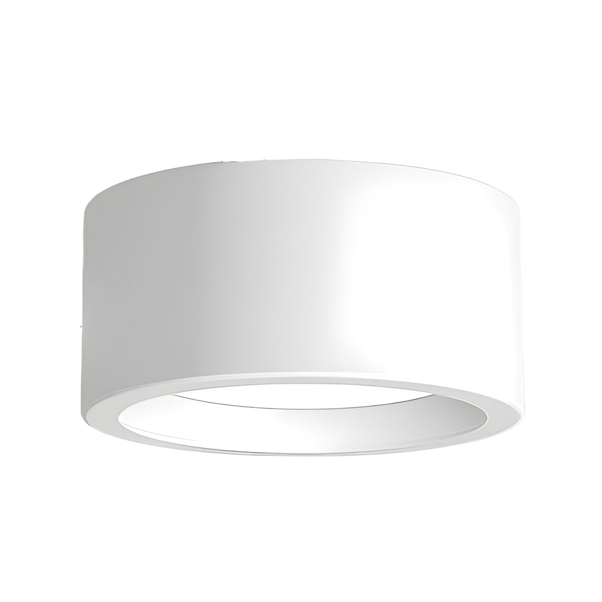 Moderne LED-Taklampe – Rund Design med Varmt Lys | Koselig Belysning til Alle Rom - D10 × H7cm(7W) / Hvit / Hvitt Lys