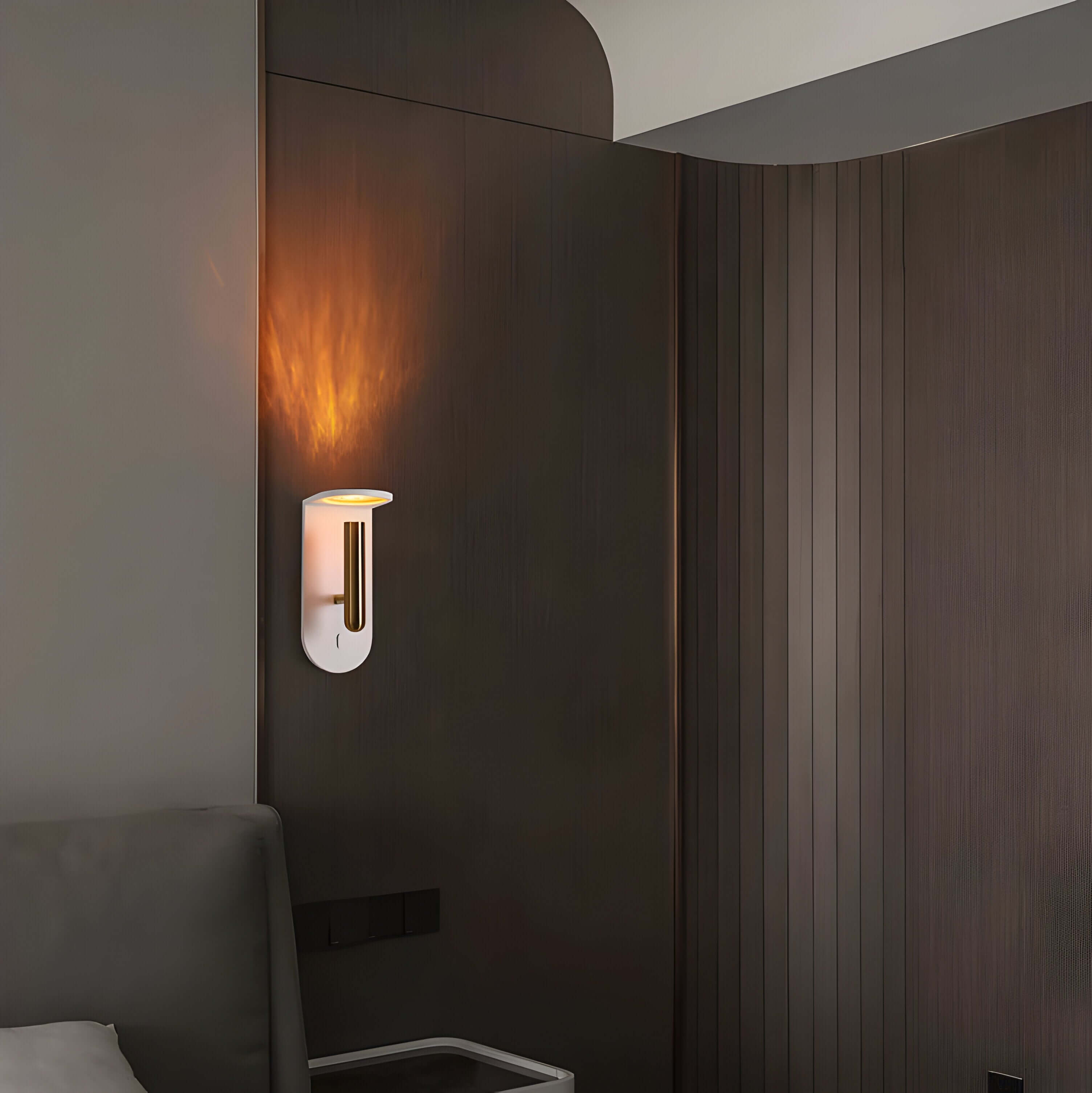 Glowla - Vegglampe med Flammeeffekt (LED)