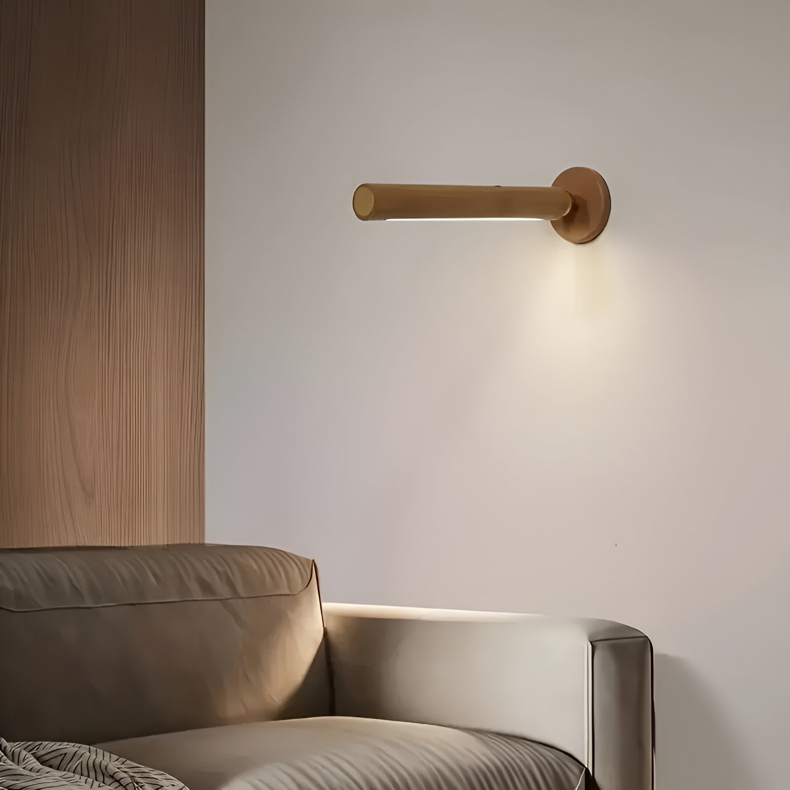 Moderne LED-vegglampe – Oppladbar med Touch-styring | 360° Roterbar og Magnetfeste