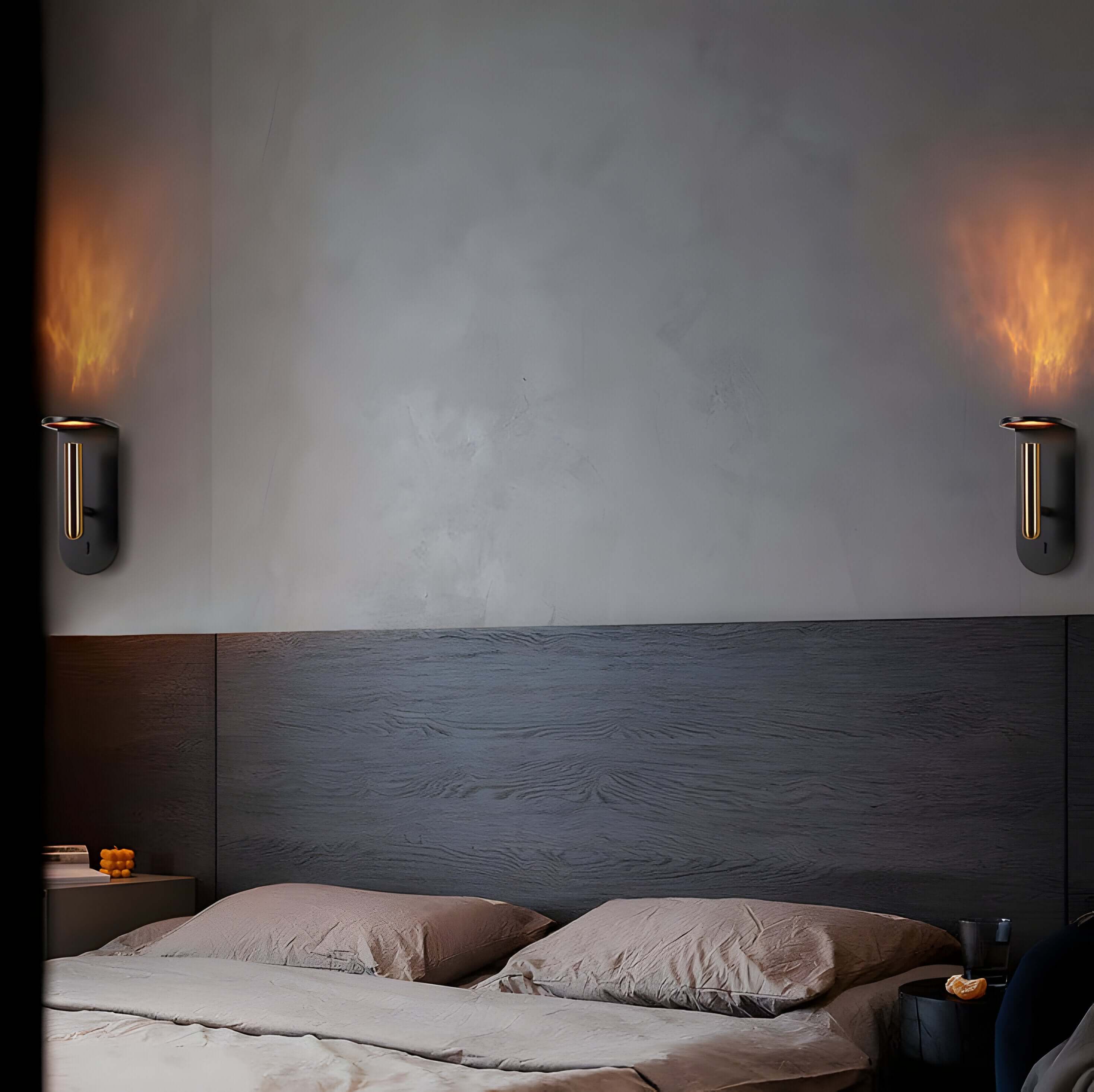 Glowla - Vegglampe med Flammeeffekt (LED)