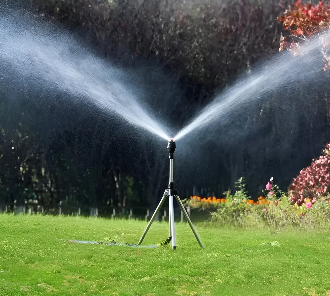 Hagesprinkler Med 360° Rotasjon – Effektiv Vanning Av Plener Og Blomsterbed
