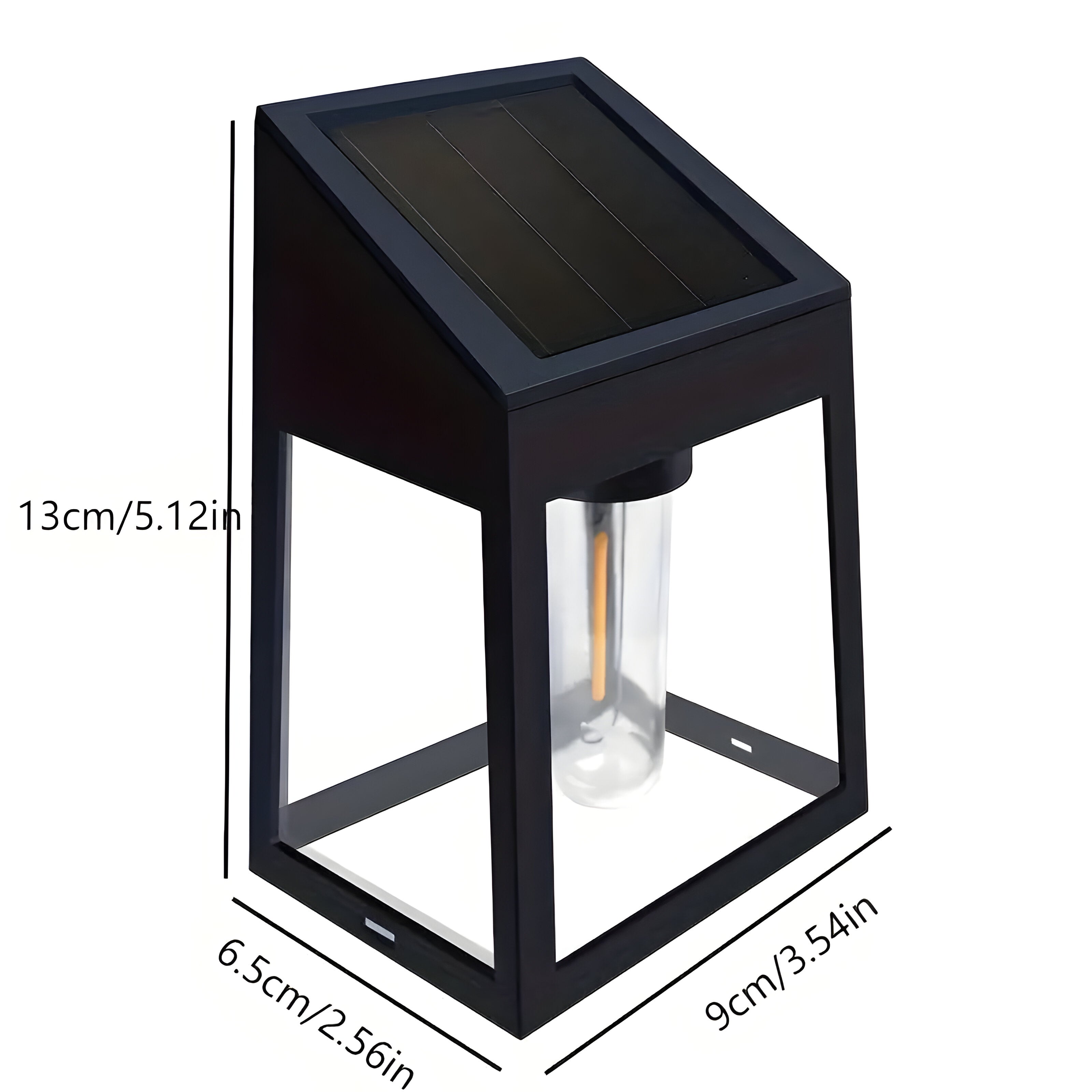 Solcellelamper - Oppladbare Led-hagelamper, Værbestandige Utelamper(2 stk)