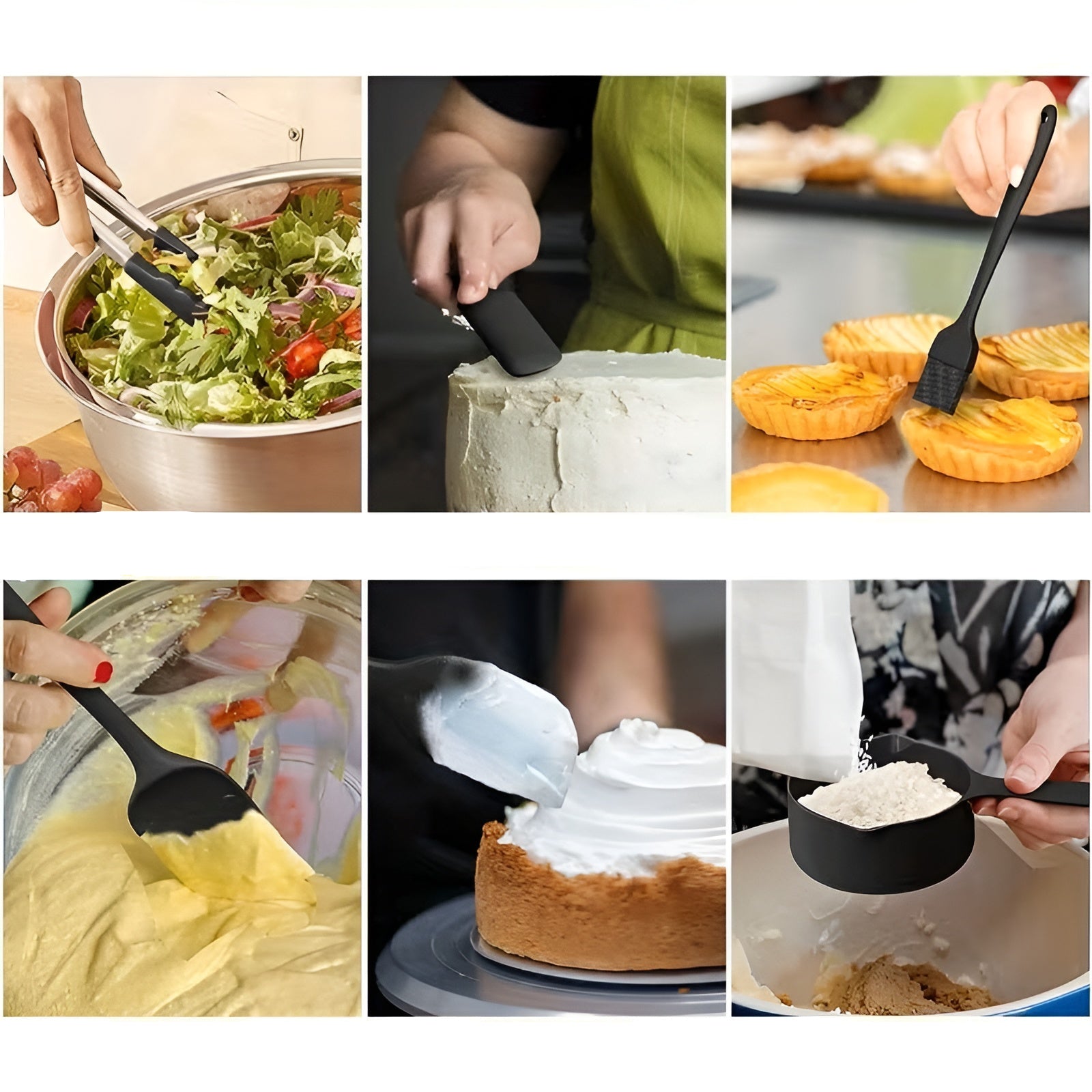 Rørskålsett i Rustfritt Stål (17 deler) – Med Lokk og Rivjern | Praktisk til Matlaging og Baking