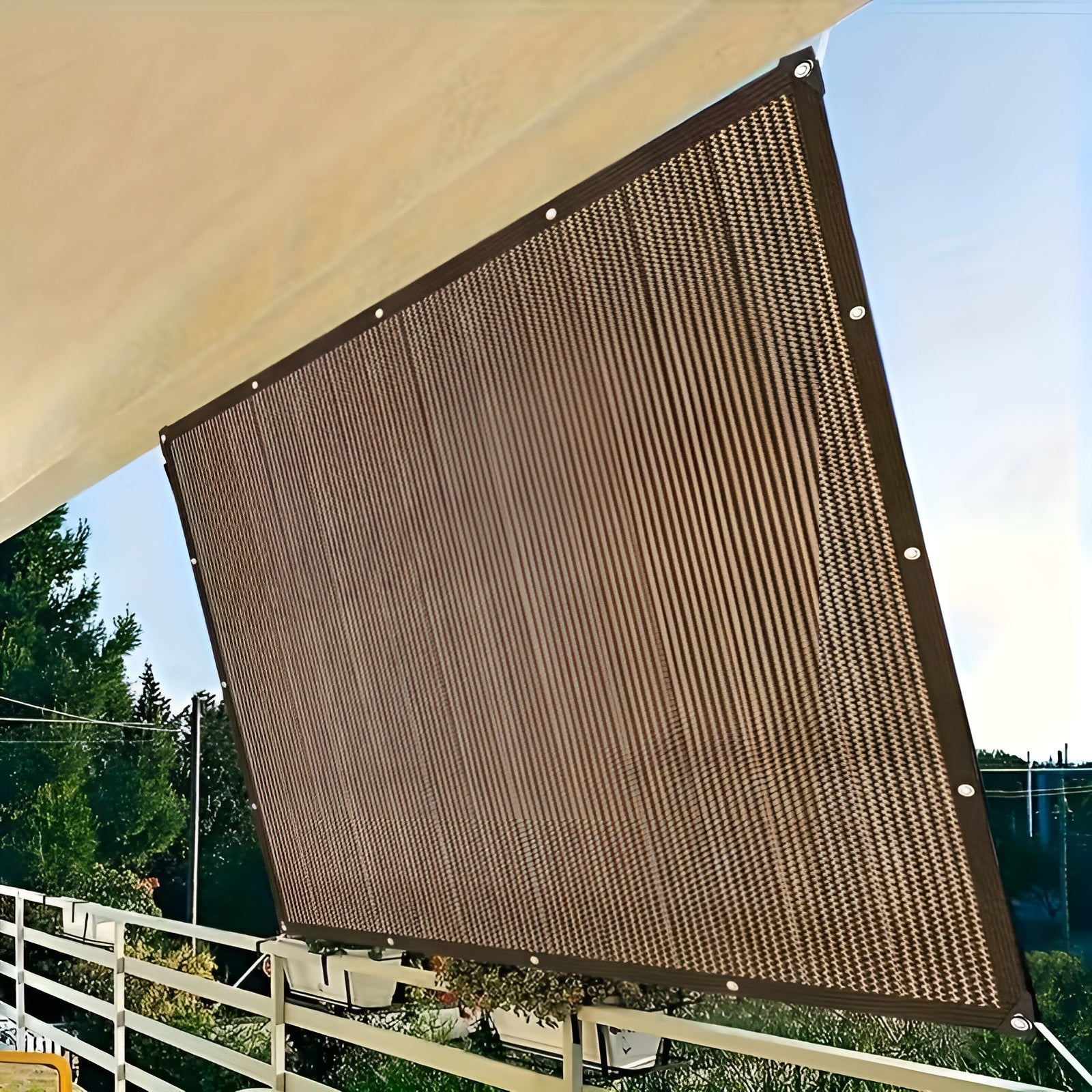 Skyggeseil Med Uv-beskyttelse – Slitesterkt Solseil Til Hagen, Reiser Og Friluftsliv