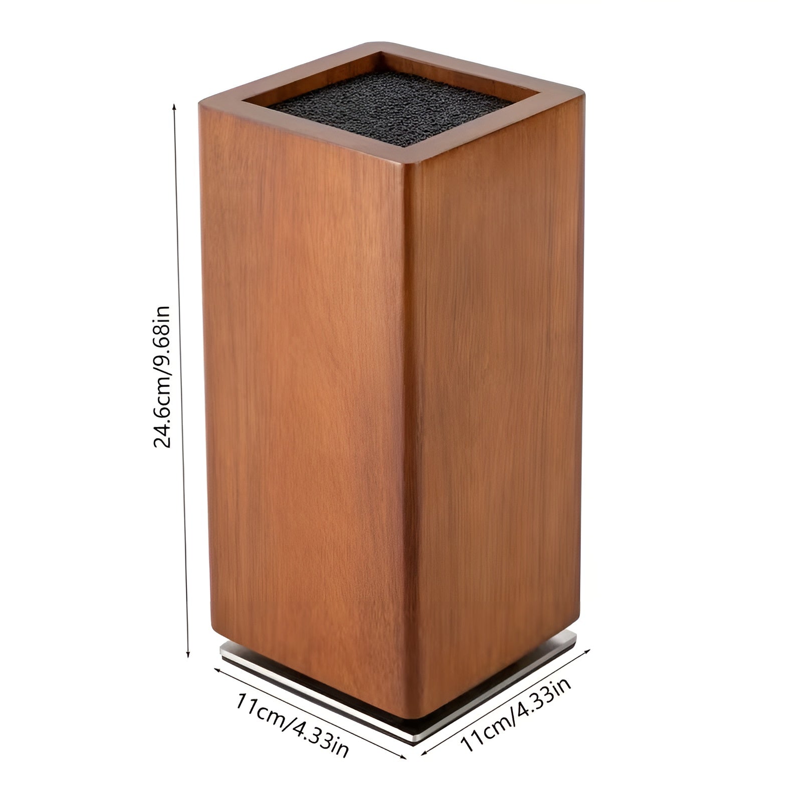 Magnetisk Knivblokk – 360° Roterbar og Plassbesparende | Sikker Knivoppbevaring på Kjøkkenet