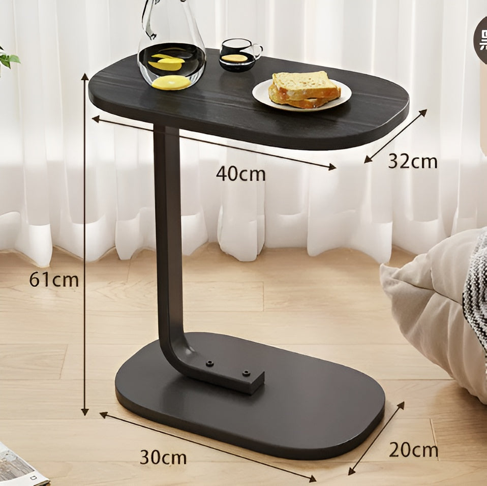 Bilde av Njalda - Minimalistisk C-Formet Sidebord fra Velisse