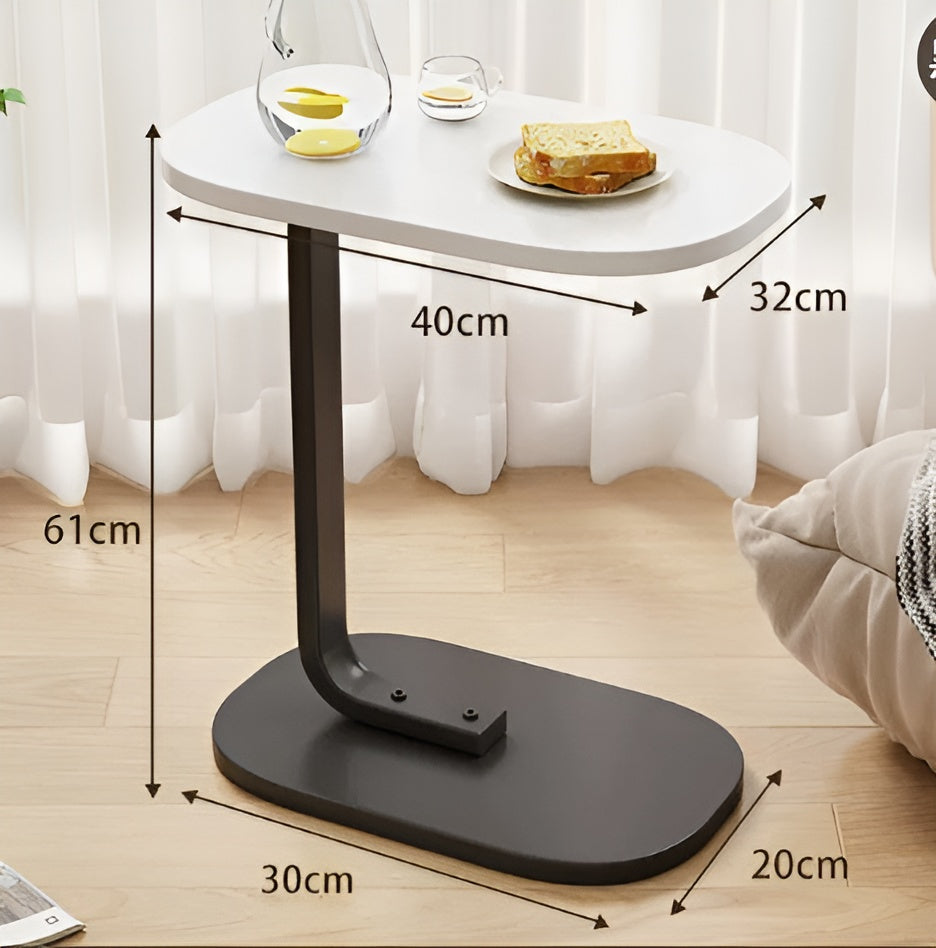 Bilde av Njalda - Minimalistisk C-Formet Sidebord fra Velisse