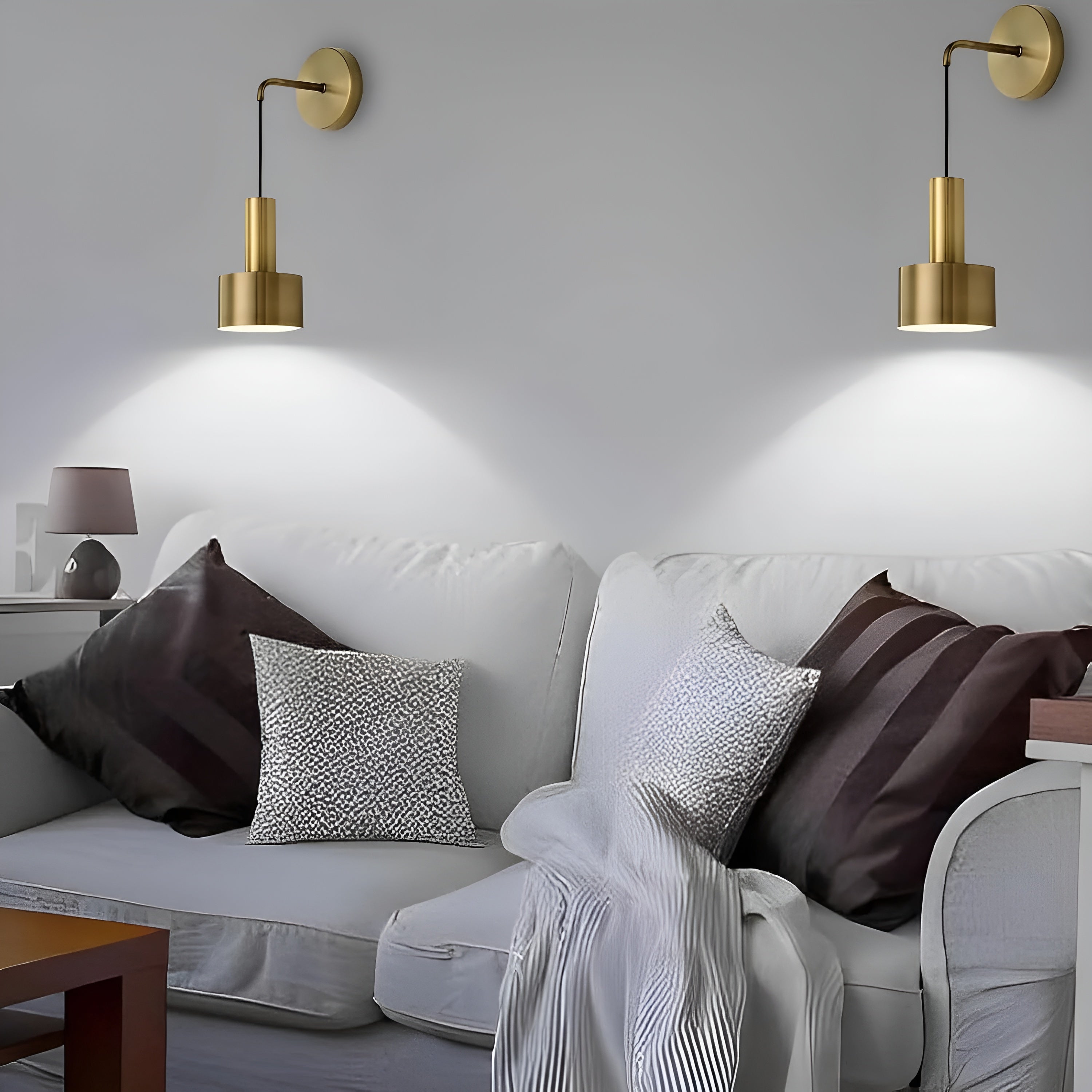 Trådløs Vegglampe – Moderne og Dekorativ | Varmt Lys for en Koselig Atmosfære