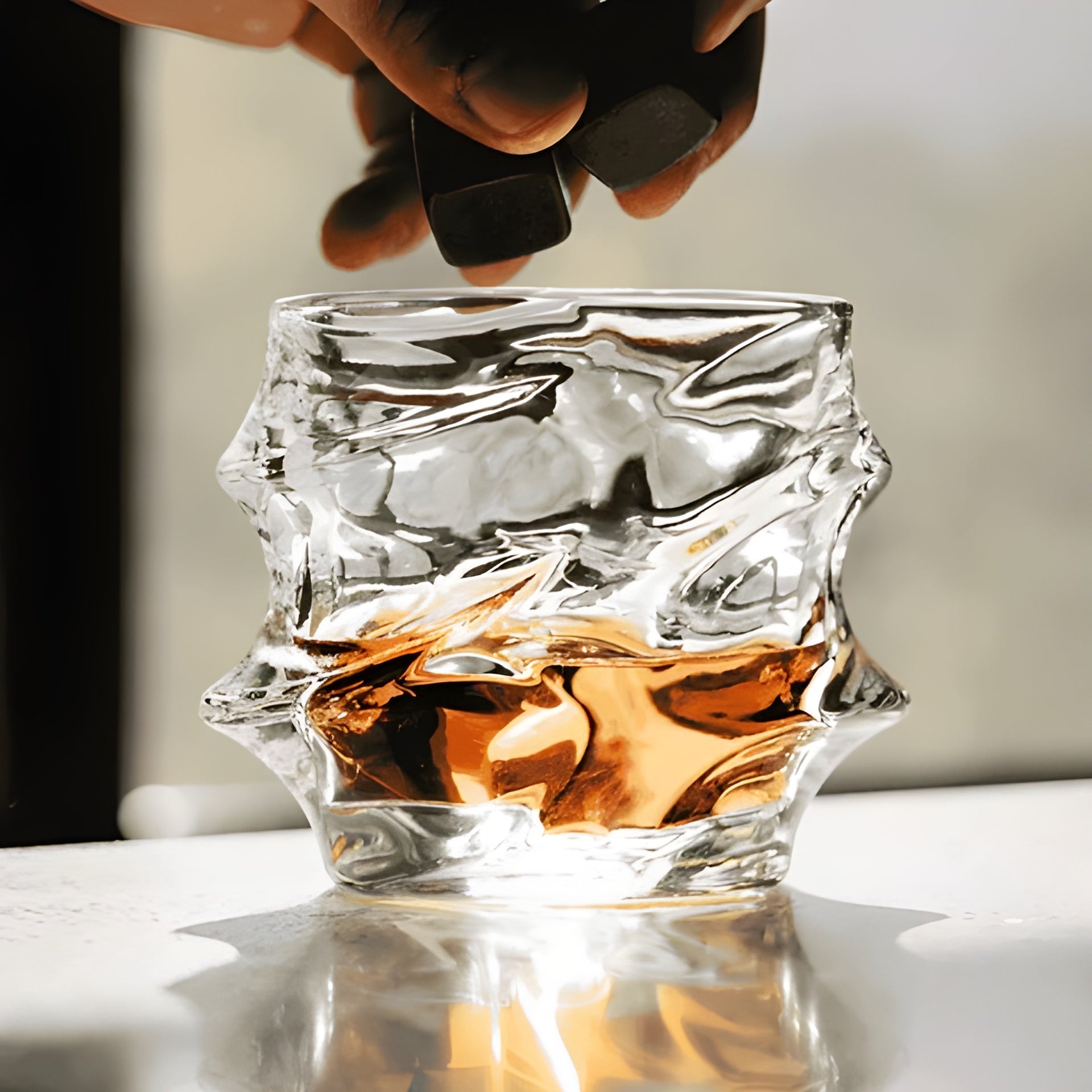 Krystallglass Til Whisky – Elegant Slipt Form For En Fullendt Drikkeopplevelse