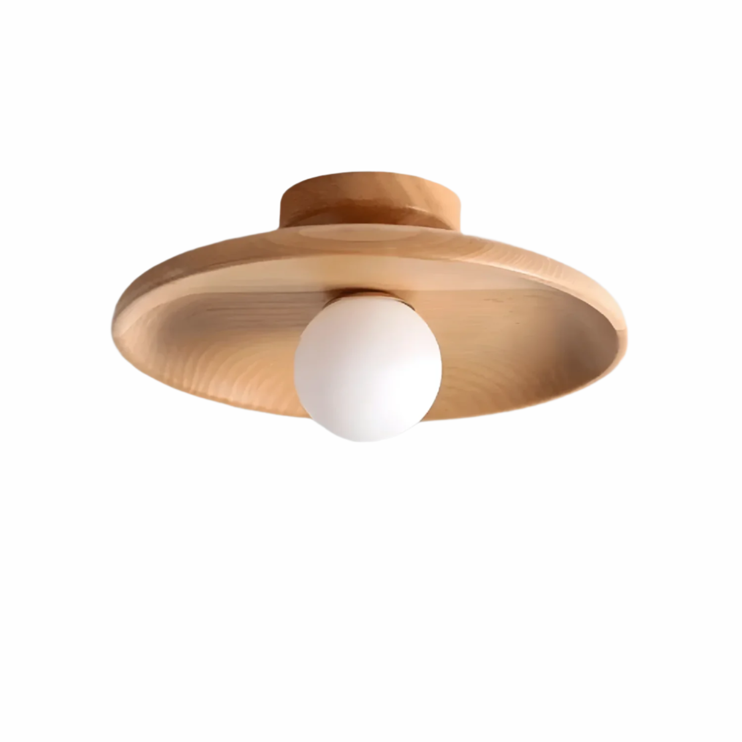 Bilde av Carins Taklampe i Tre – Stilren Eleganse for Moderne Hjem fra Velisse