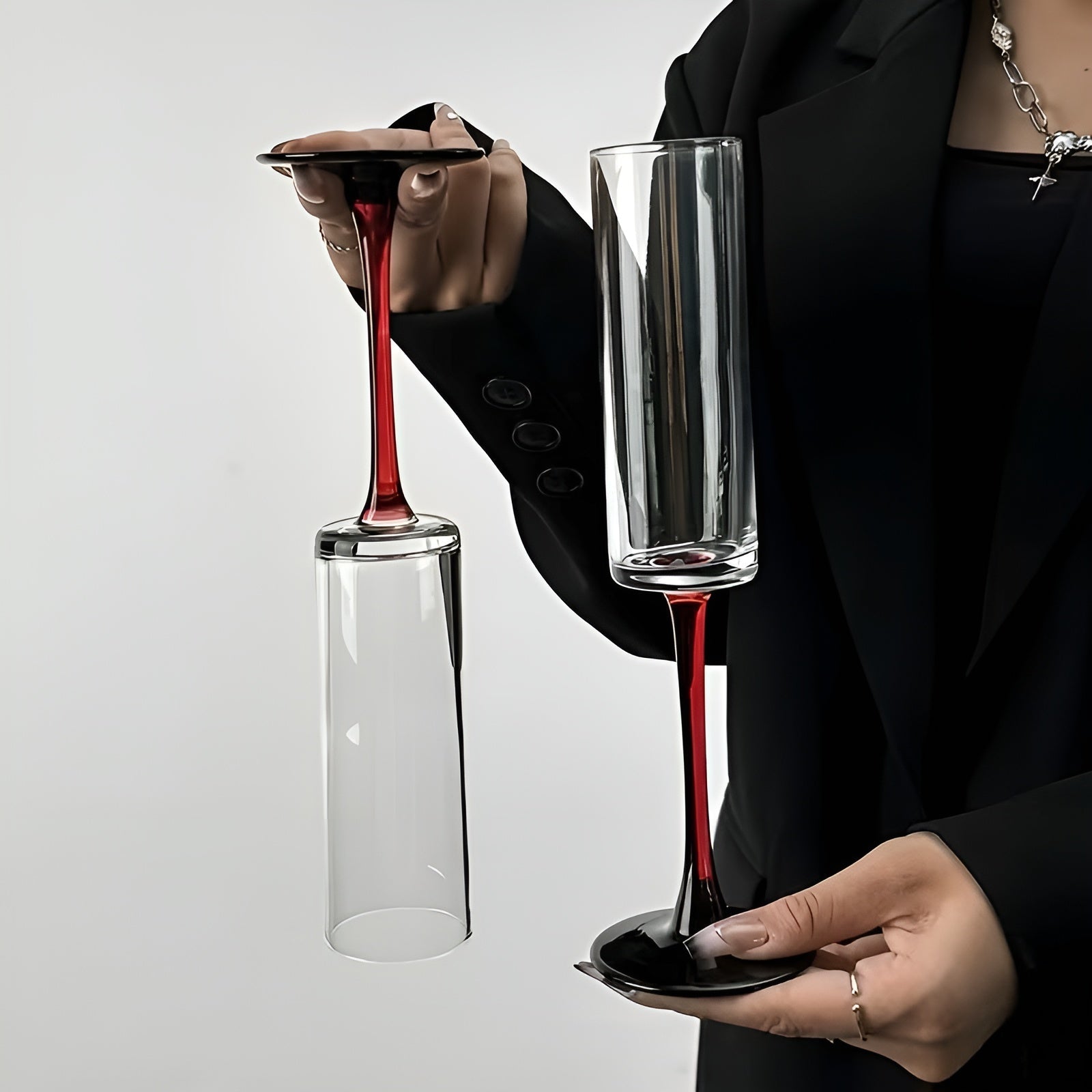 Champagneglass i Fransk Design – Elegant og Stilrent | Perfekt for Fest og Spesielle Anledninger