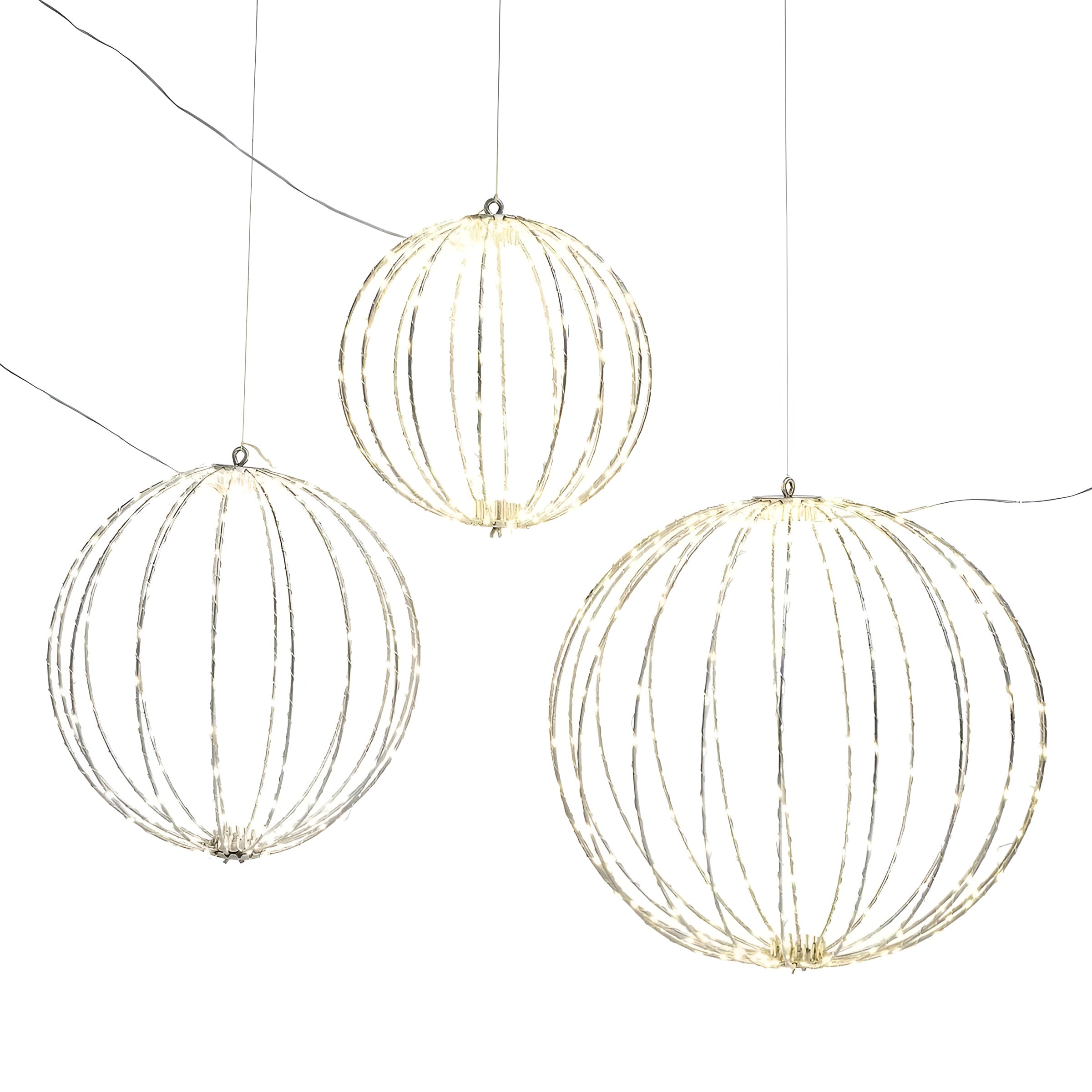 LED Globe-sett Brilliant – Lysende Dekorasjonskuler Til Hagen