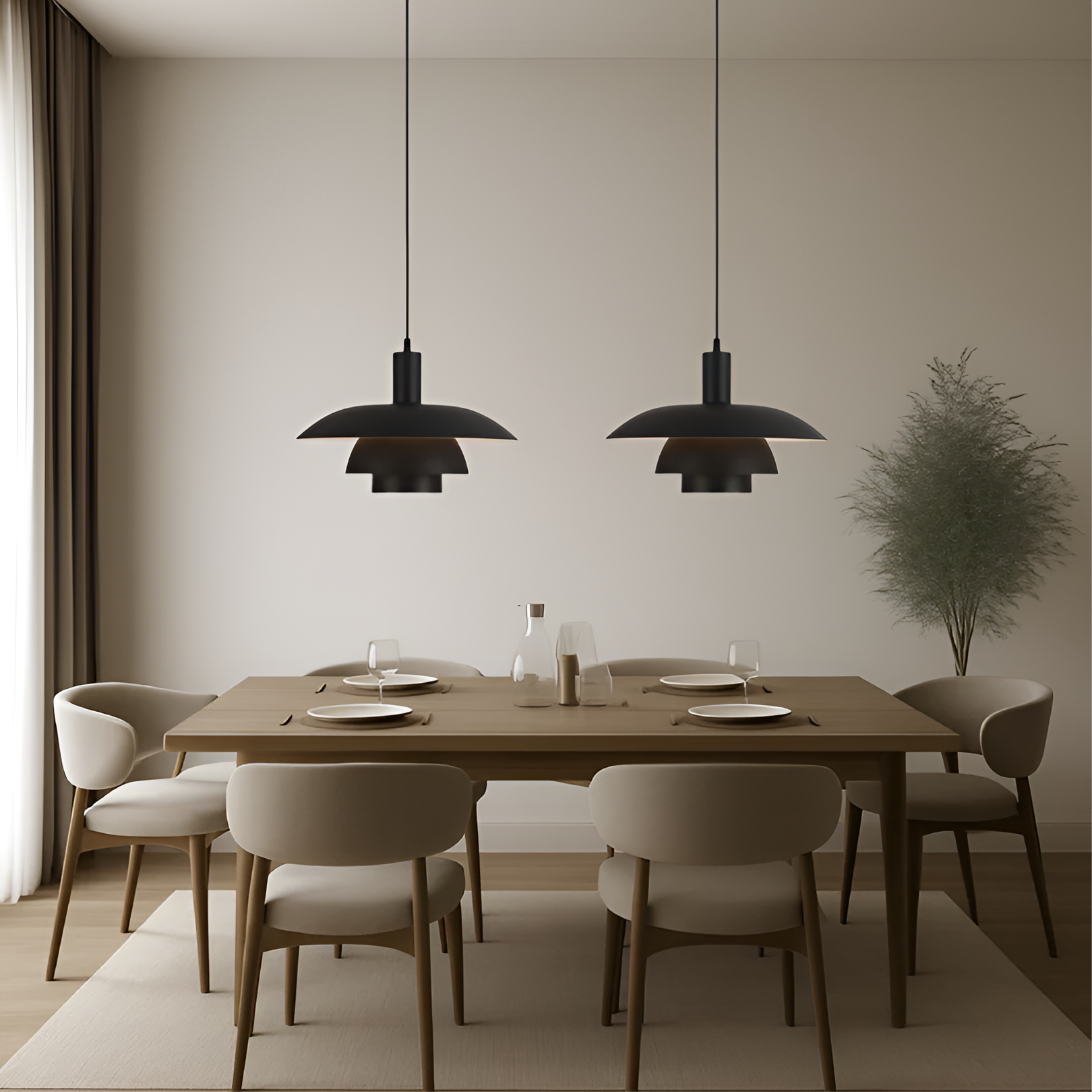 Hengelampe i Dansk Design – Stilren og Dekorativ | Perfekt for Spisestue og Stue
