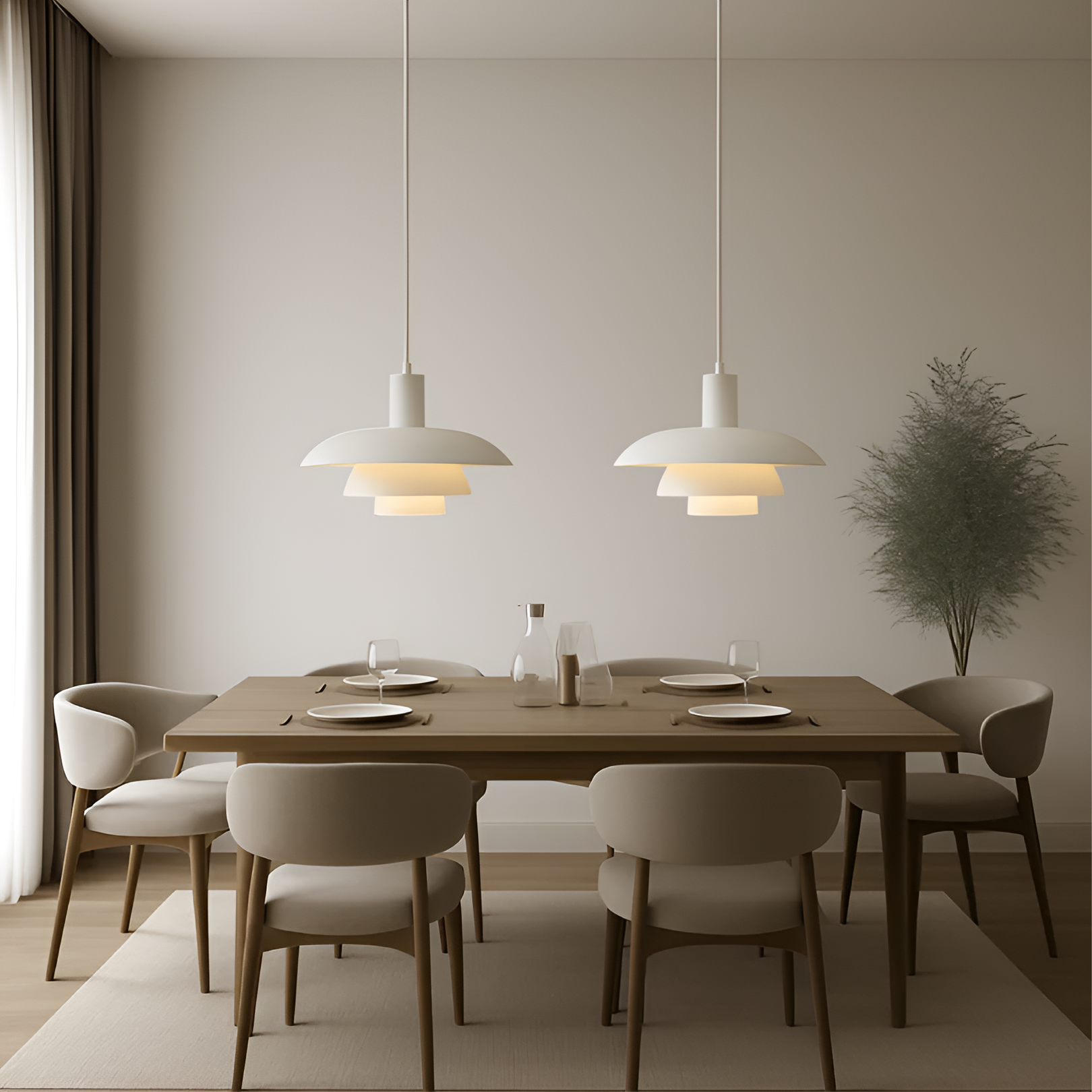 Hengelampe i Dansk Design – Stilren og Dekorativ | Perfekt for Spisestue og Stue