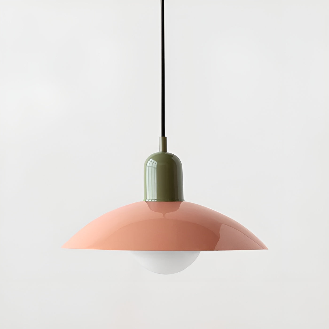 Pendellampe i Makron-Design – Mykt og Behagelig Lys | Perfekt for Hjemmet - Rosa / Grønn - Lysarmaturer for tak