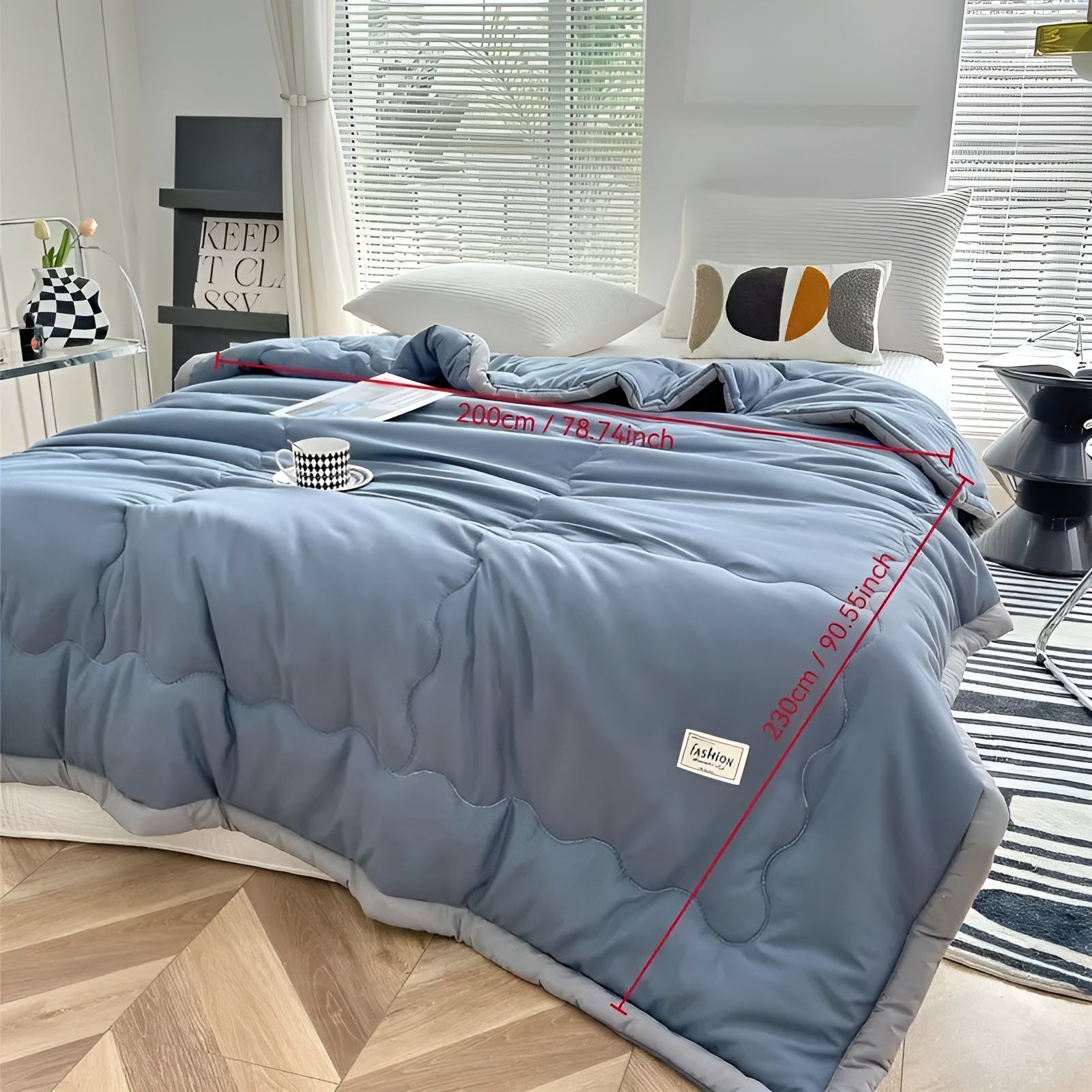 Lett Sommerdyne – Pustende og Allsidig | Perfekt for Seng, Sofa og Reise