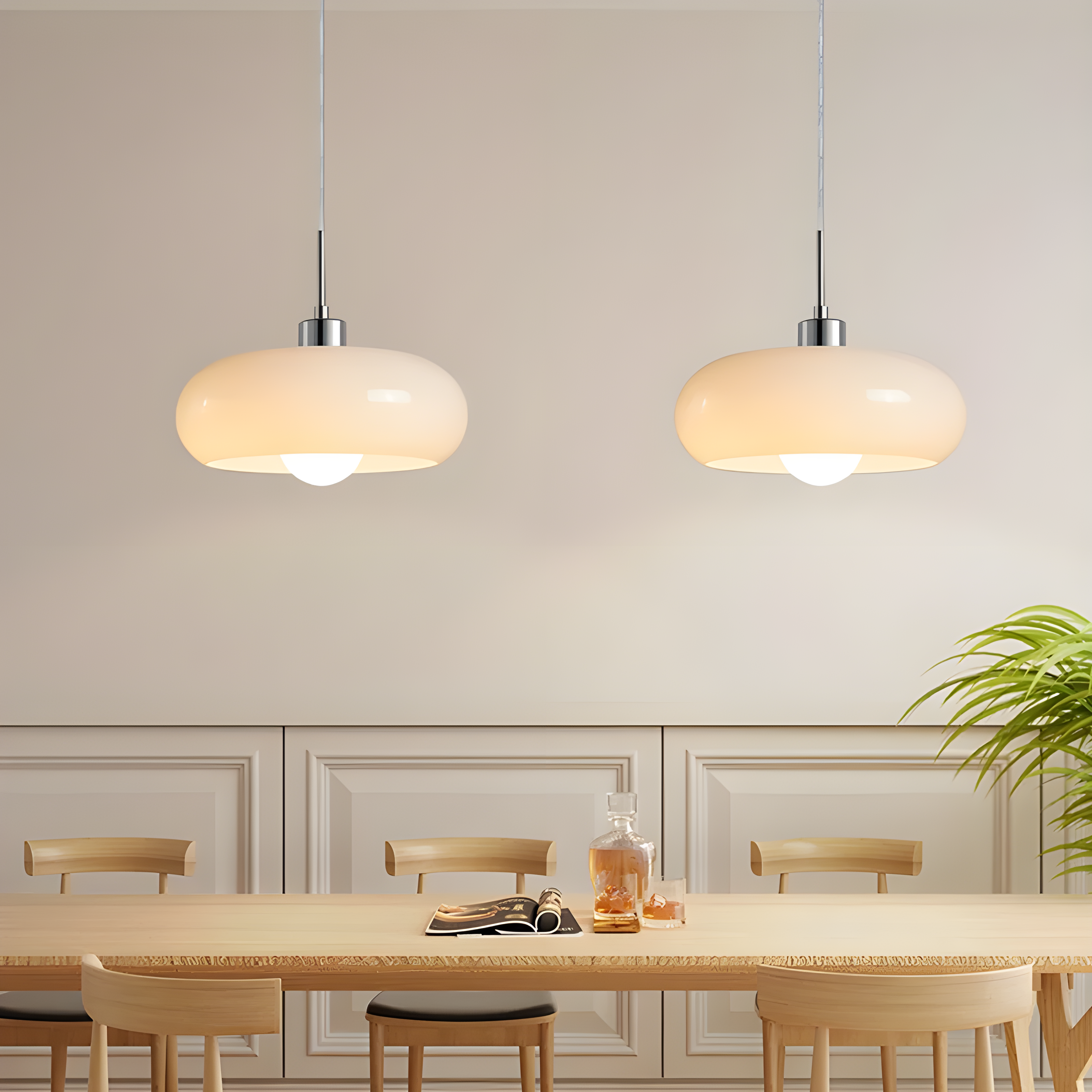 Bilde av Solberg Glass – Retroinspirert Pendellampe for Moderne Hjem fra Velisse