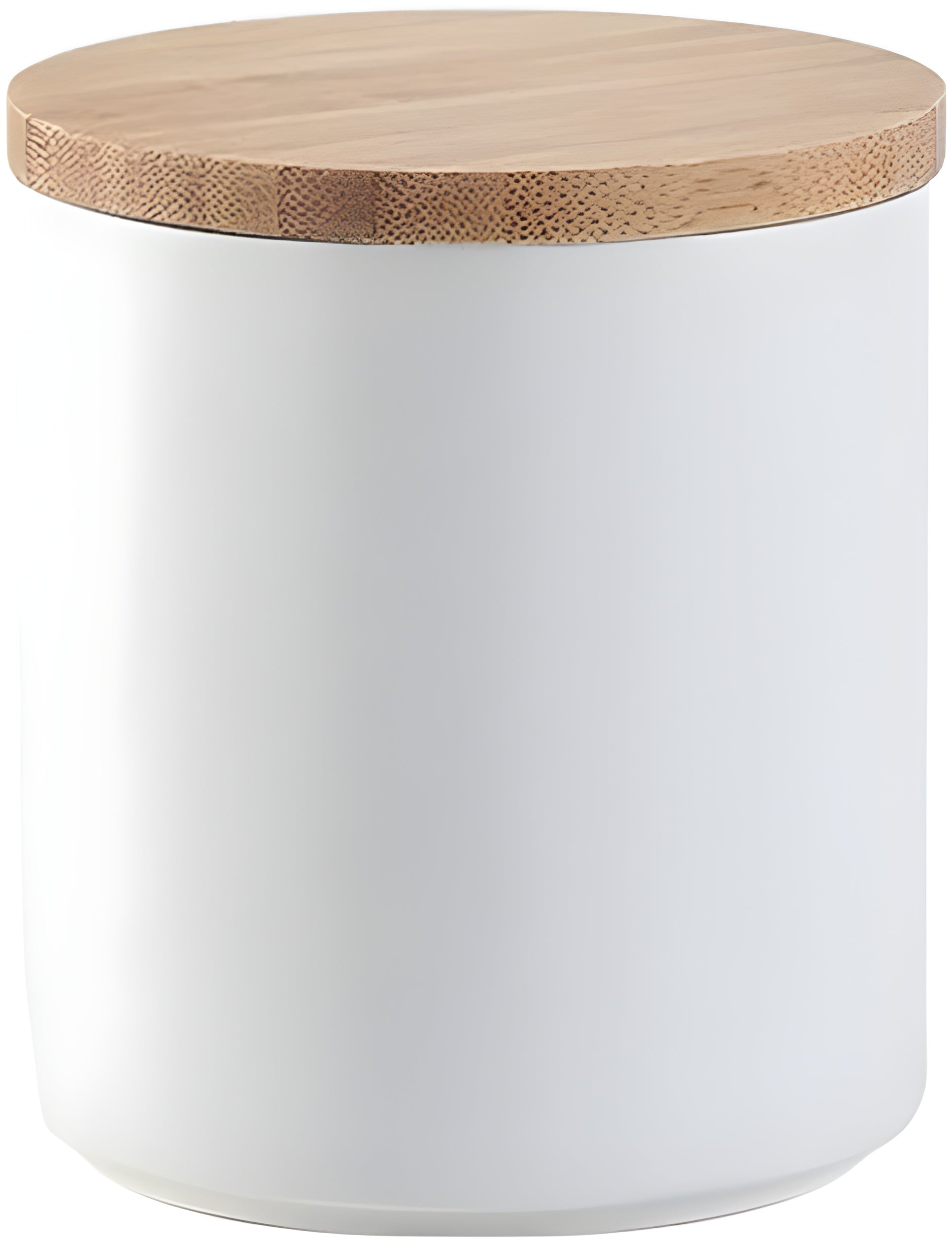 Keramisk Oppbevaringskrukke med Bambuslokk – Naturlig og Dekorativ | Holder Mat Frisk hjemme