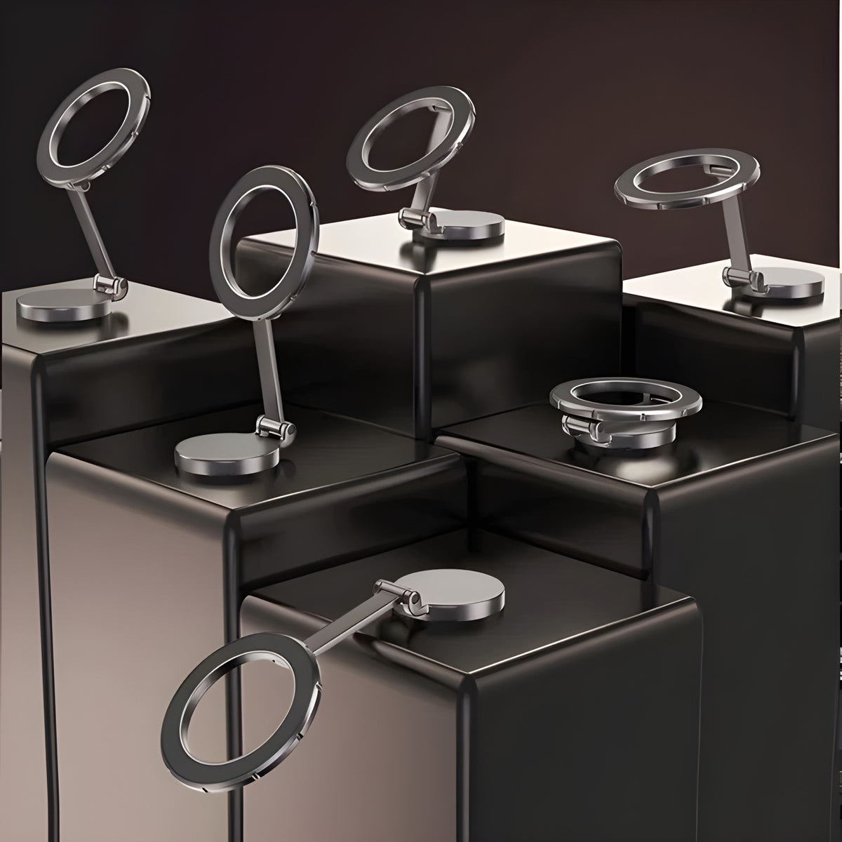 360° Roterende Magnetisk Telefonholder – Bilfeste | Justerbar Visningsvinkel
