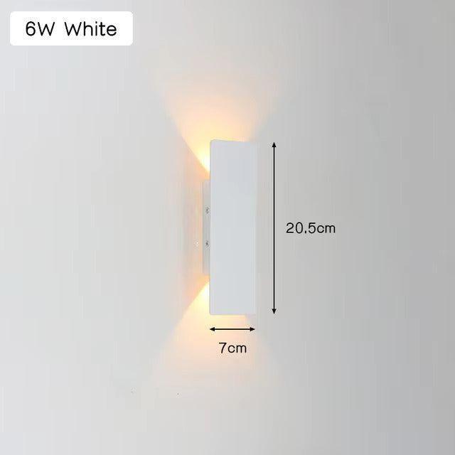 Bilde av Velheim - Moderne Værbestandig Led-vegglampe i Aluminium for Utendørs Bruk fra Velisse