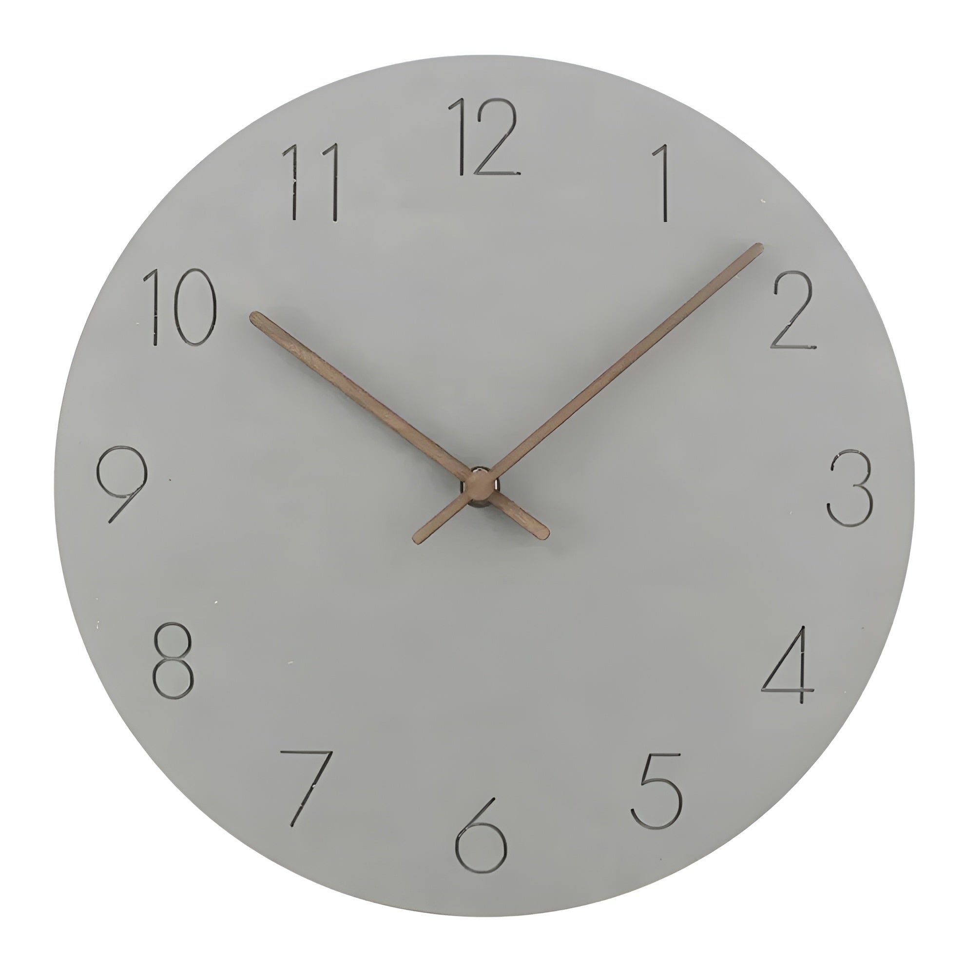 Veggklokke i Tre – Minimalistisk og Dekorativt | Perfekt for Moderne Hjem