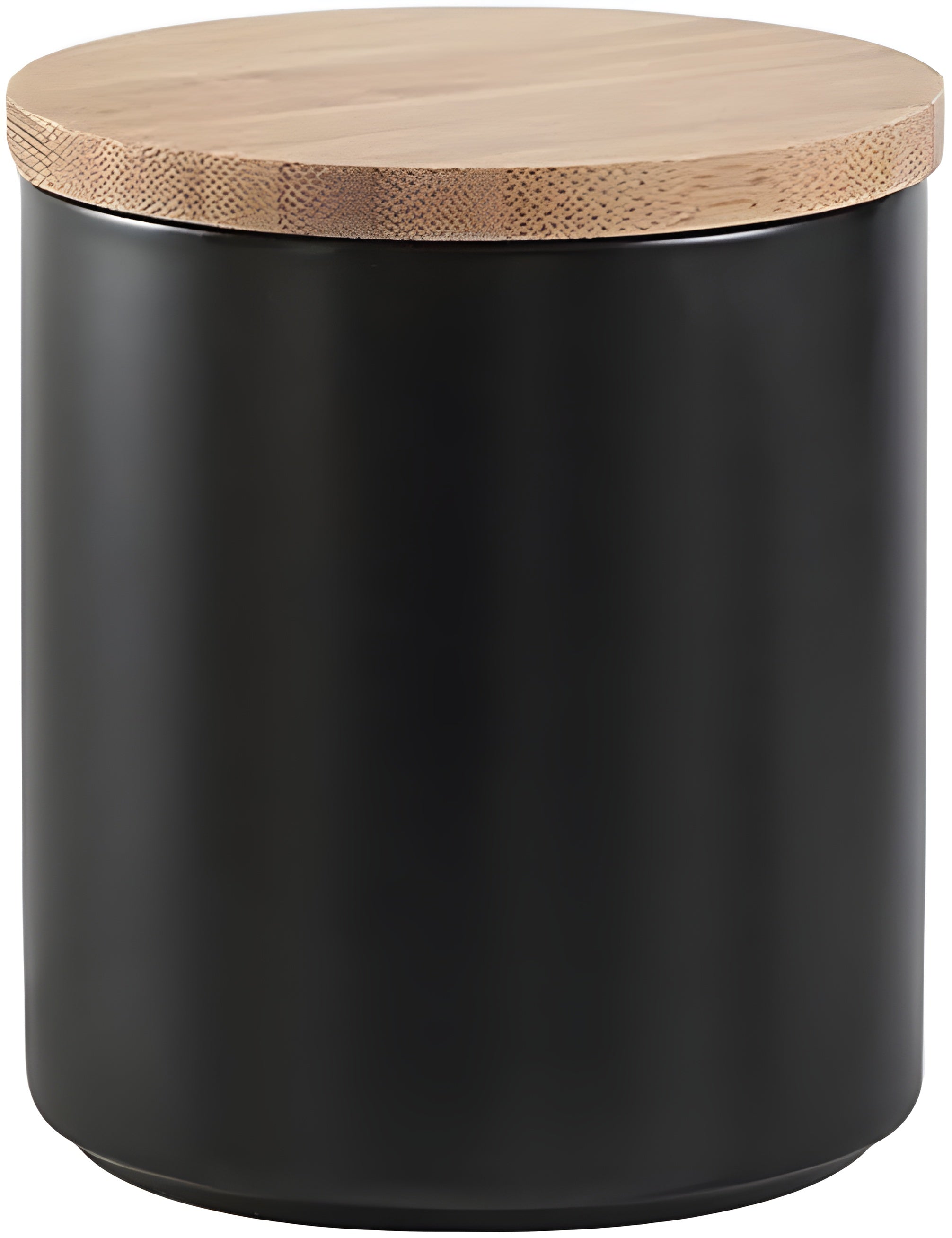 Keramisk Oppbevaringskrukke med Bambuslokk – Naturlig og Dekorativ | Holder Mat Frisk hjemme