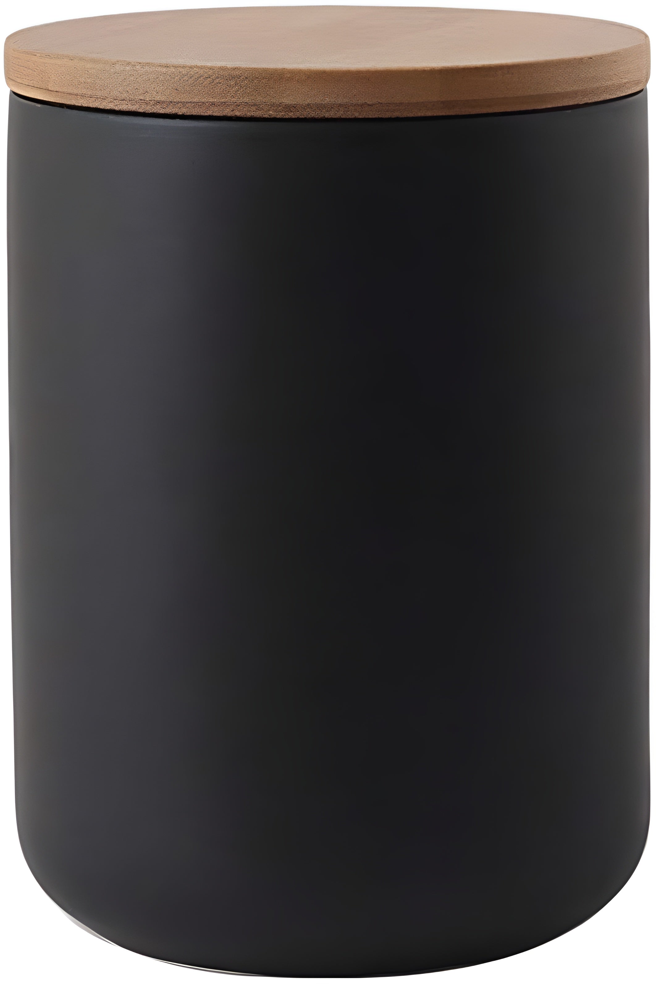 Keramisk Oppbevaringskrukke med Bambuslokk – Naturlig og Dekorativ | Holder Mat Frisk hjemme