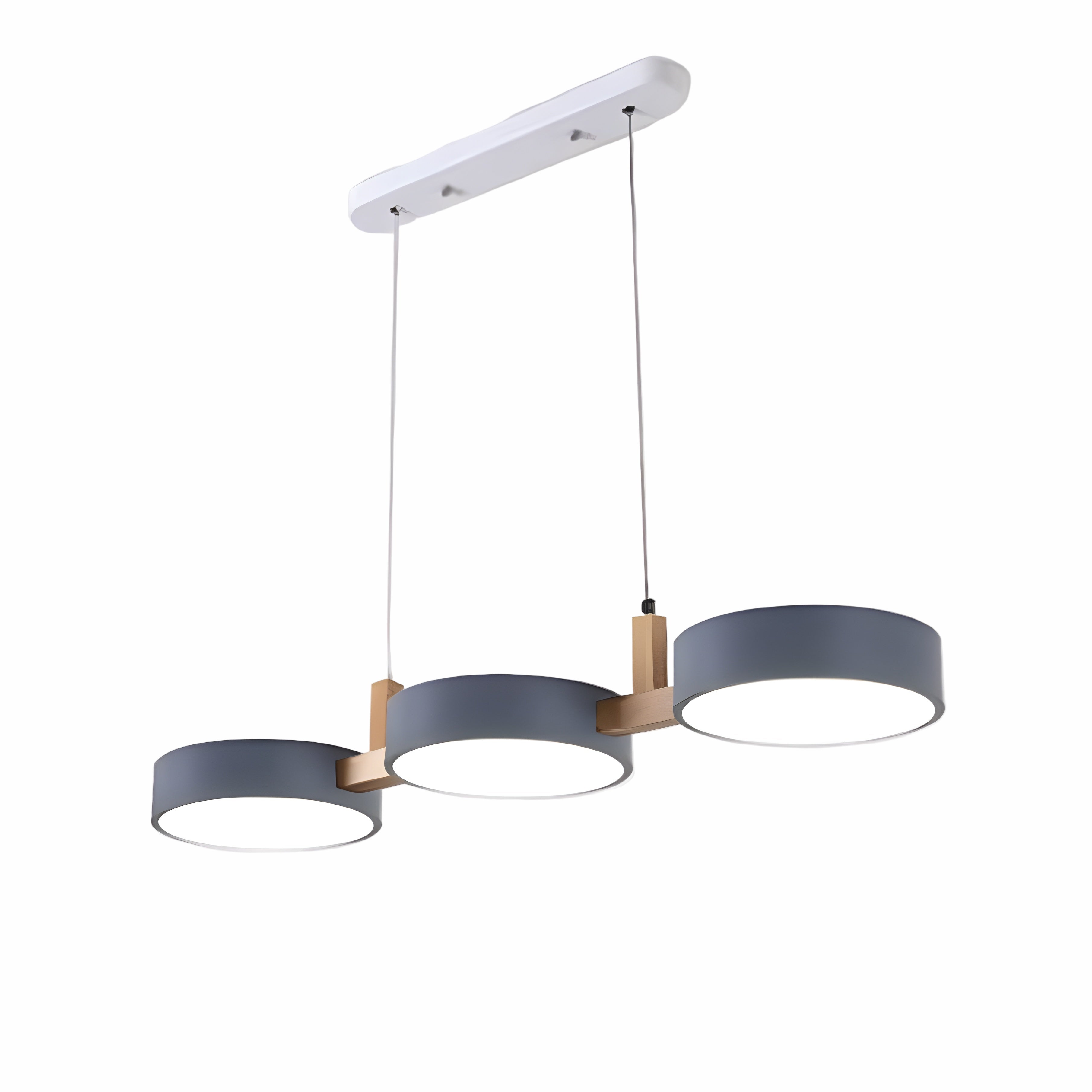 LED Taklampe over Spisebord – 3 Lys og Dimmbar | Moderne og Elegant Design for Spisestue