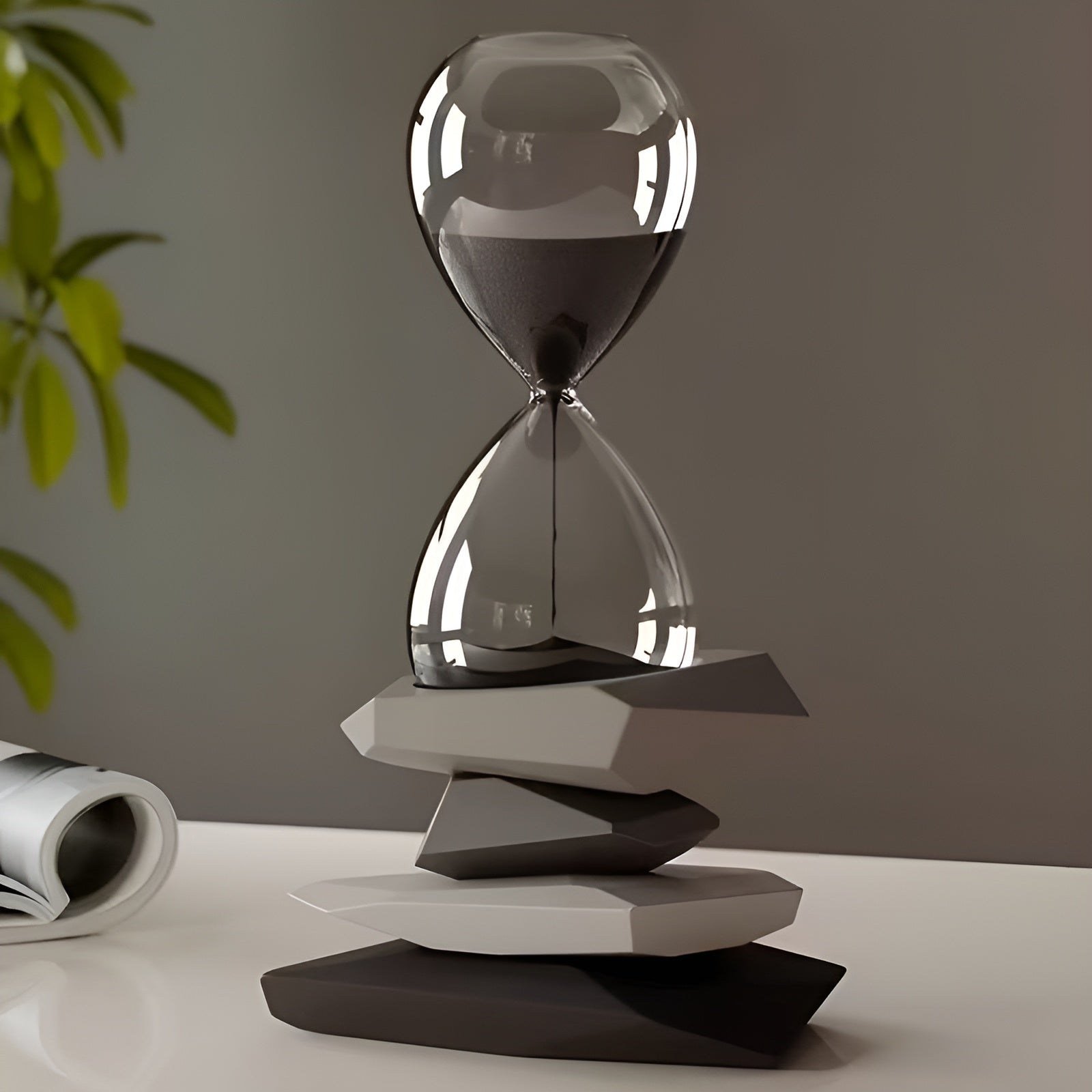 Minimalistisk Timeglass – Tidløst Og Dekorativt | Perfekt For Stuen Og Kontoret - Timeglass