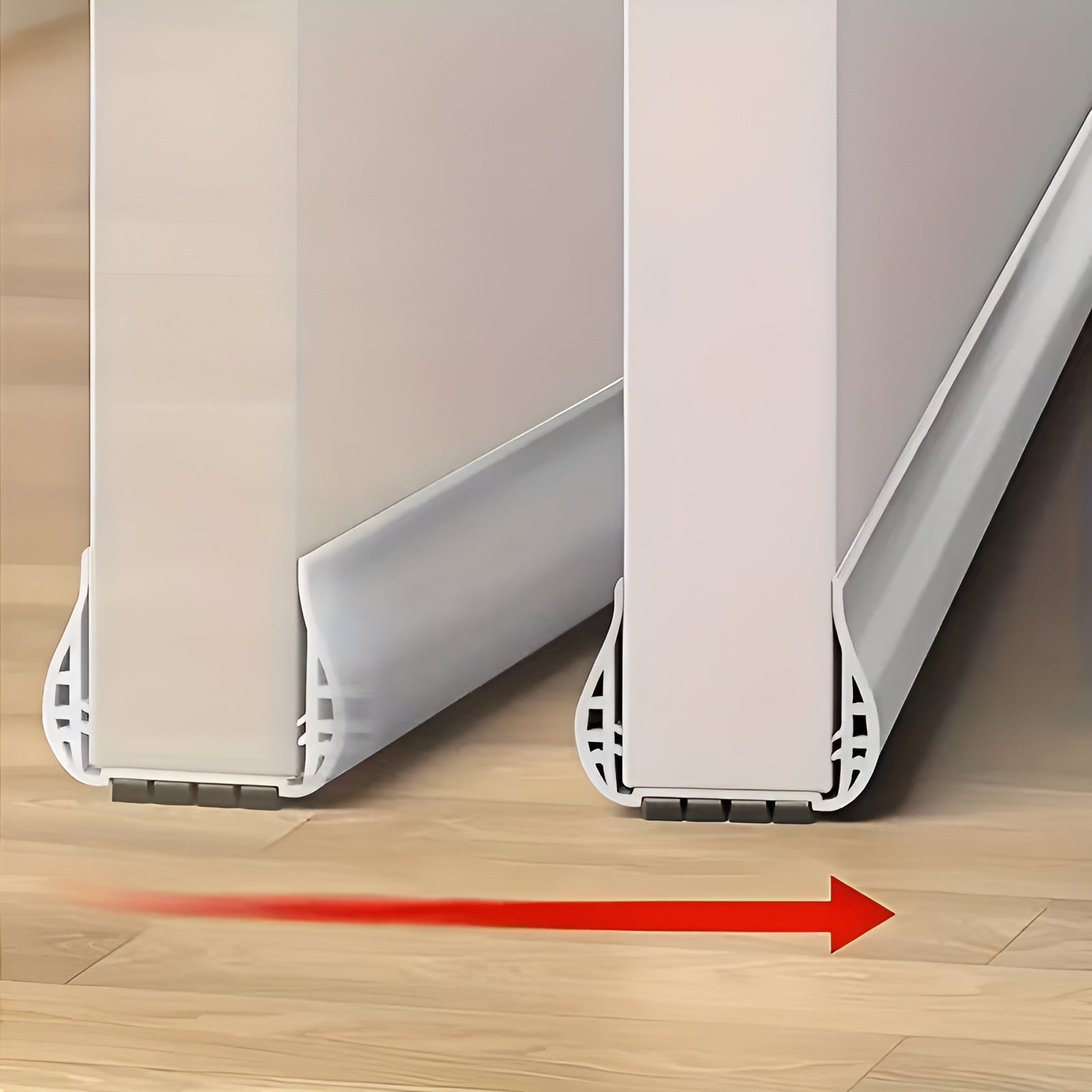 Justerbar Dørstopp – Effektiv Pvc-tettningslist For Soveromsdører Og Innvendige Dører