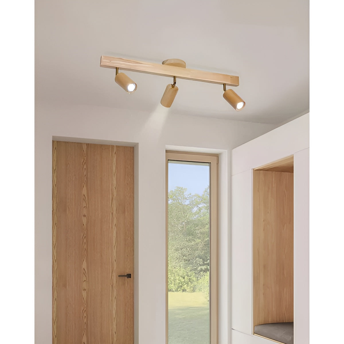 Taklampe i Massivtre – Dekorativ LED-belysning | Moderne Design for Alle Rom - Lysarmaturer for tak