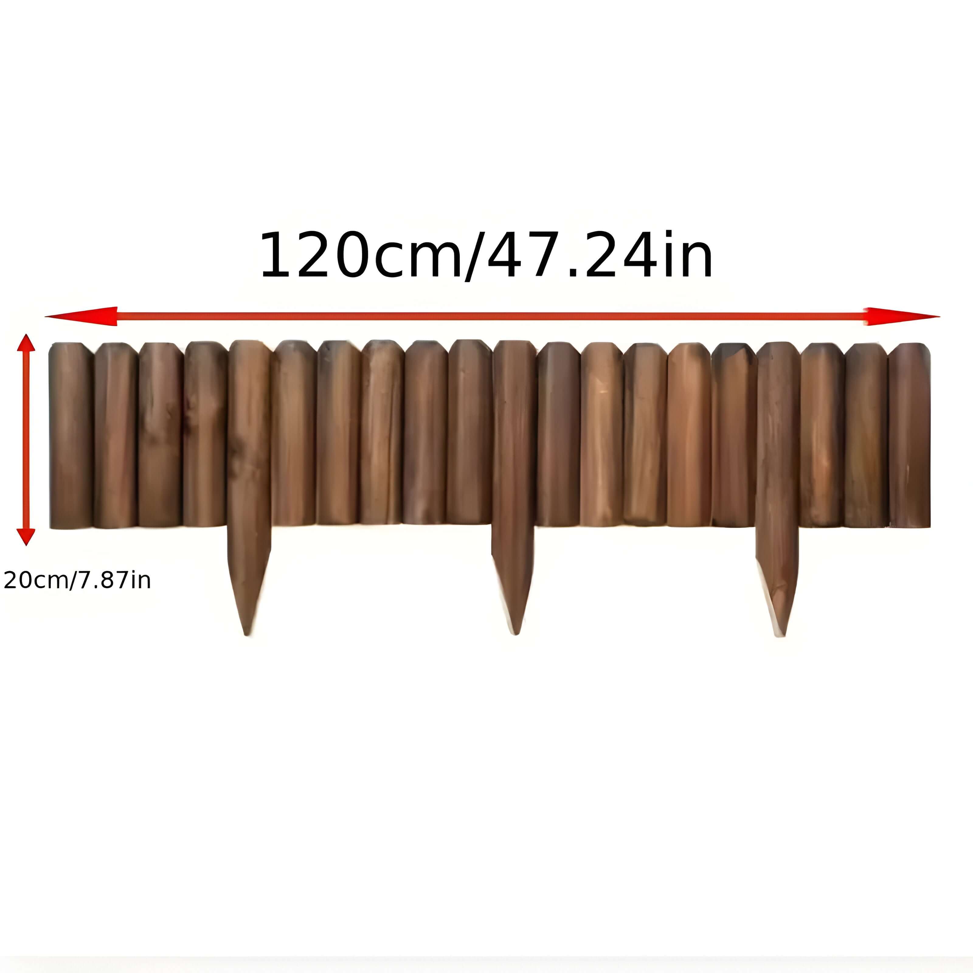 Acacia- Dekorativt Hagekant i Tre (Utendørs)