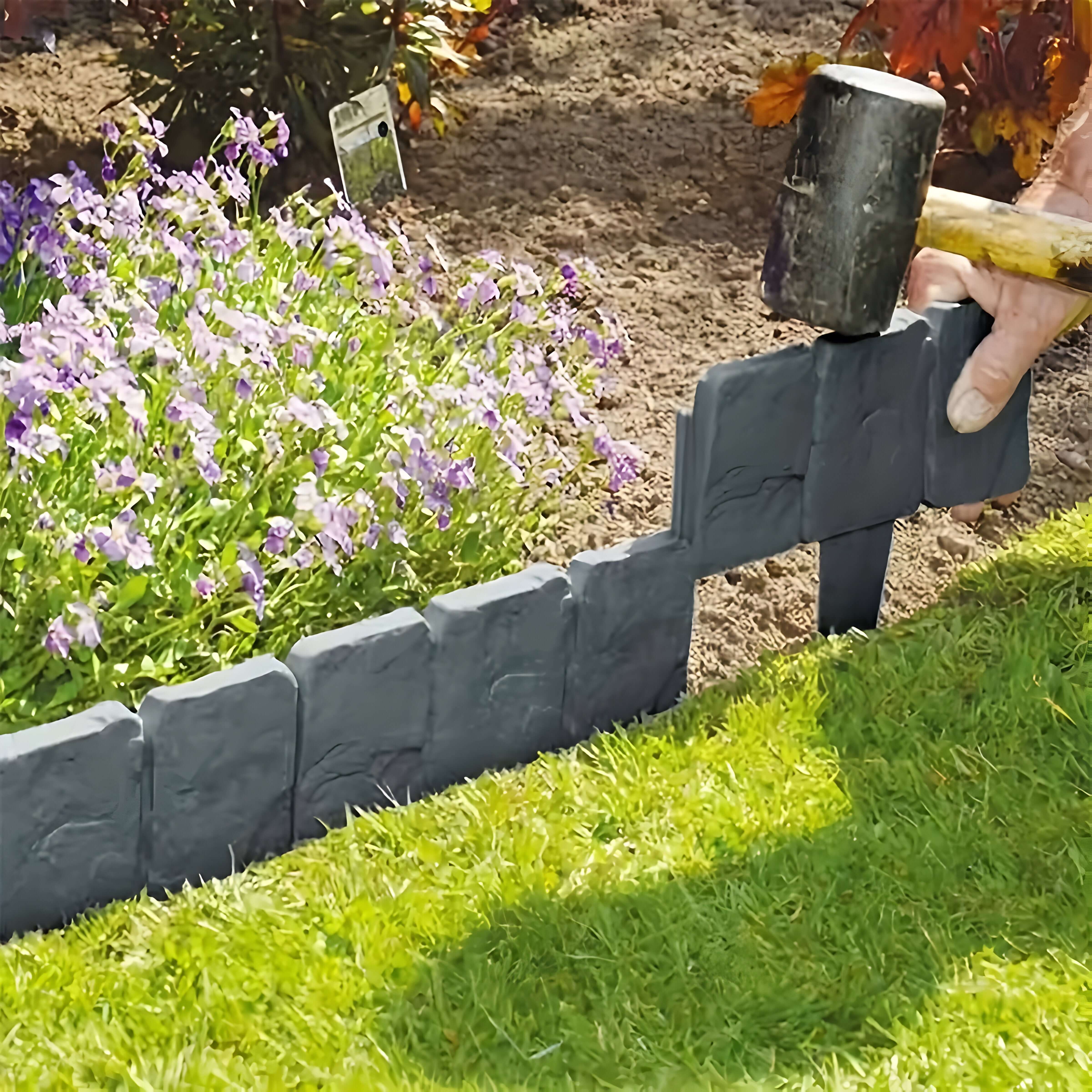 Sammenleggbart Hagegjerde i Plast – Enkel Montering | Perfekt for Uteområder