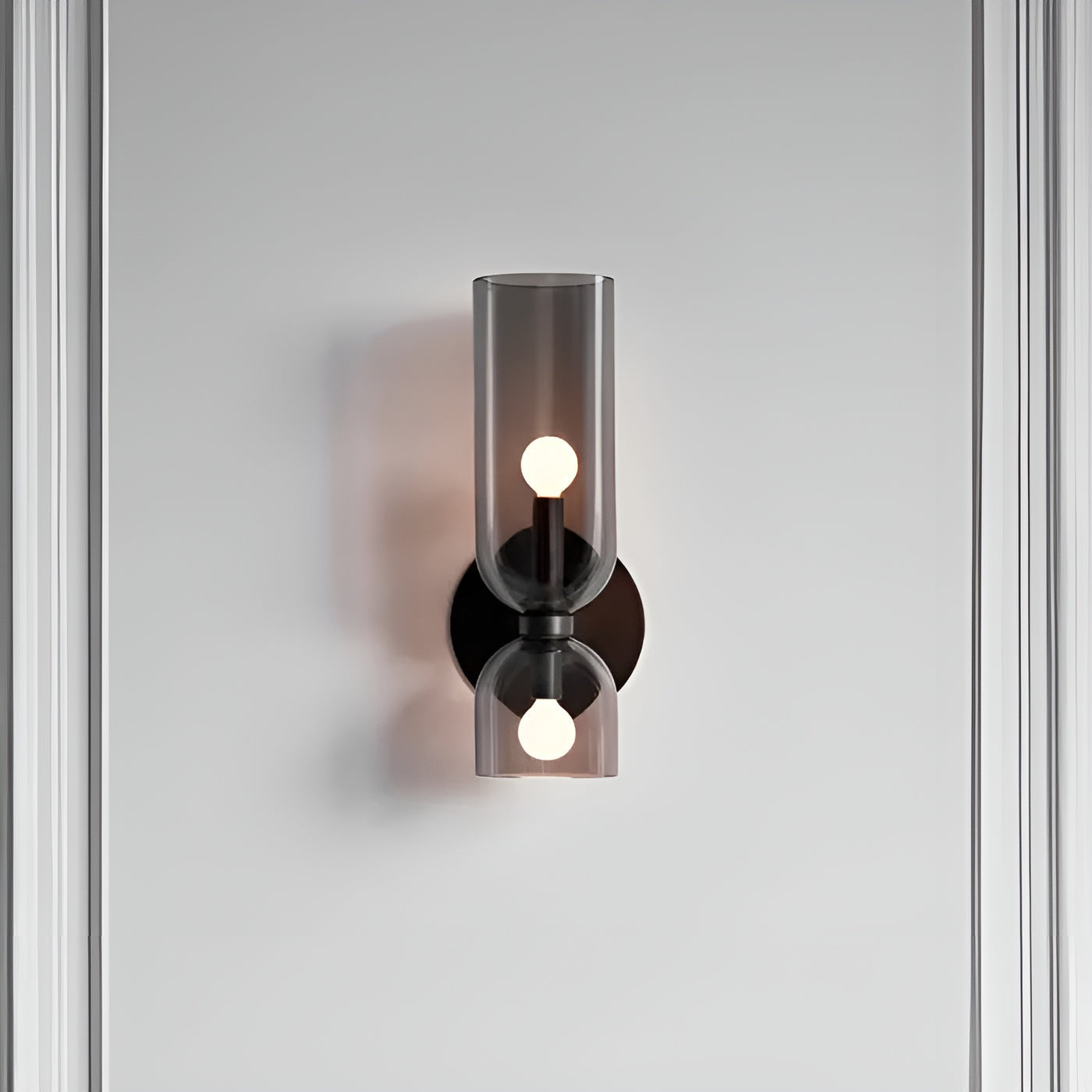 Glass vegglampe – Elegant og Moderne med LED | Stilfull Belysning til Stue og Soverom