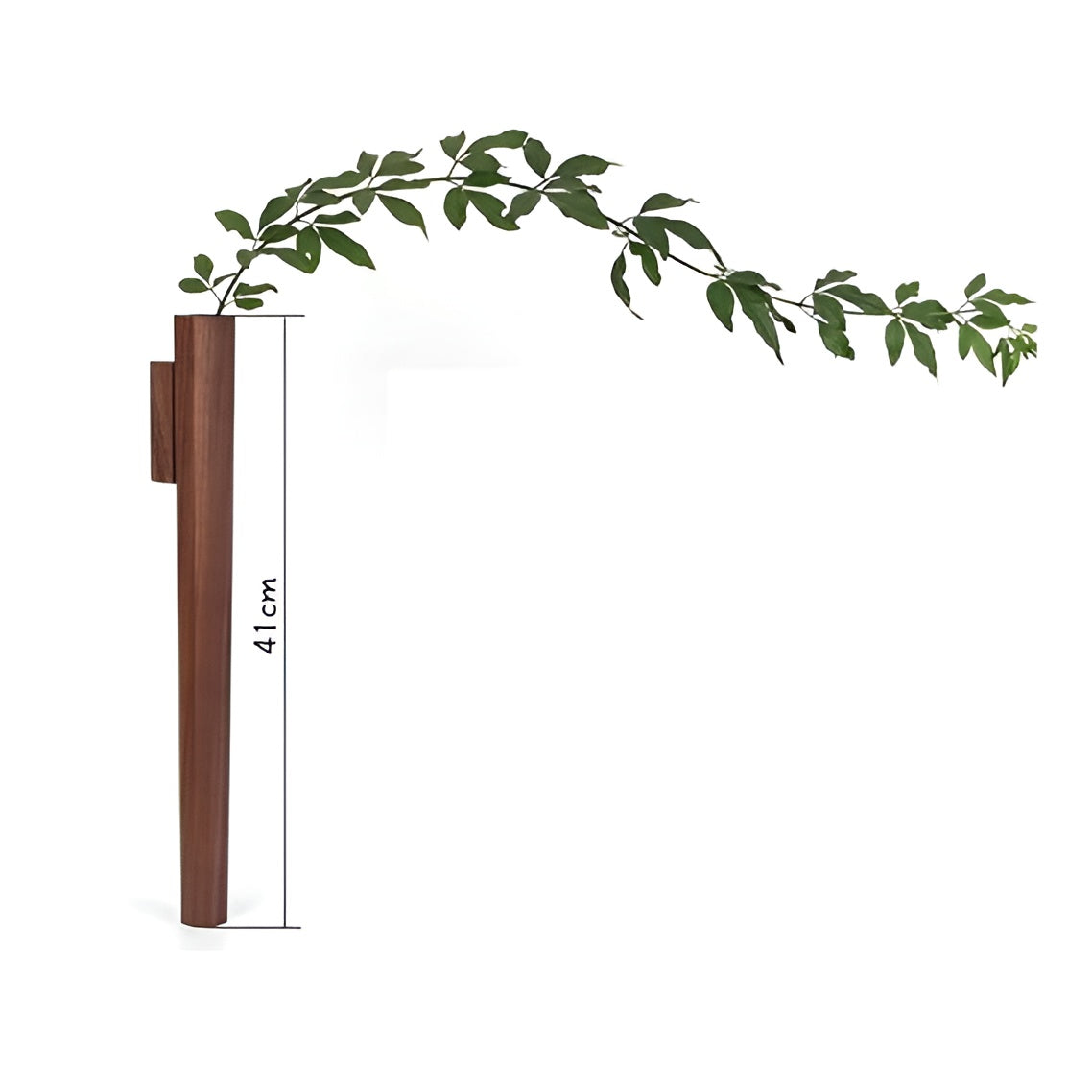 Vase I Tre Til Veggmontering – Rustikk Og Dekorativ Veggdekorasjon | Ideell For Moderne Oppholdsrom