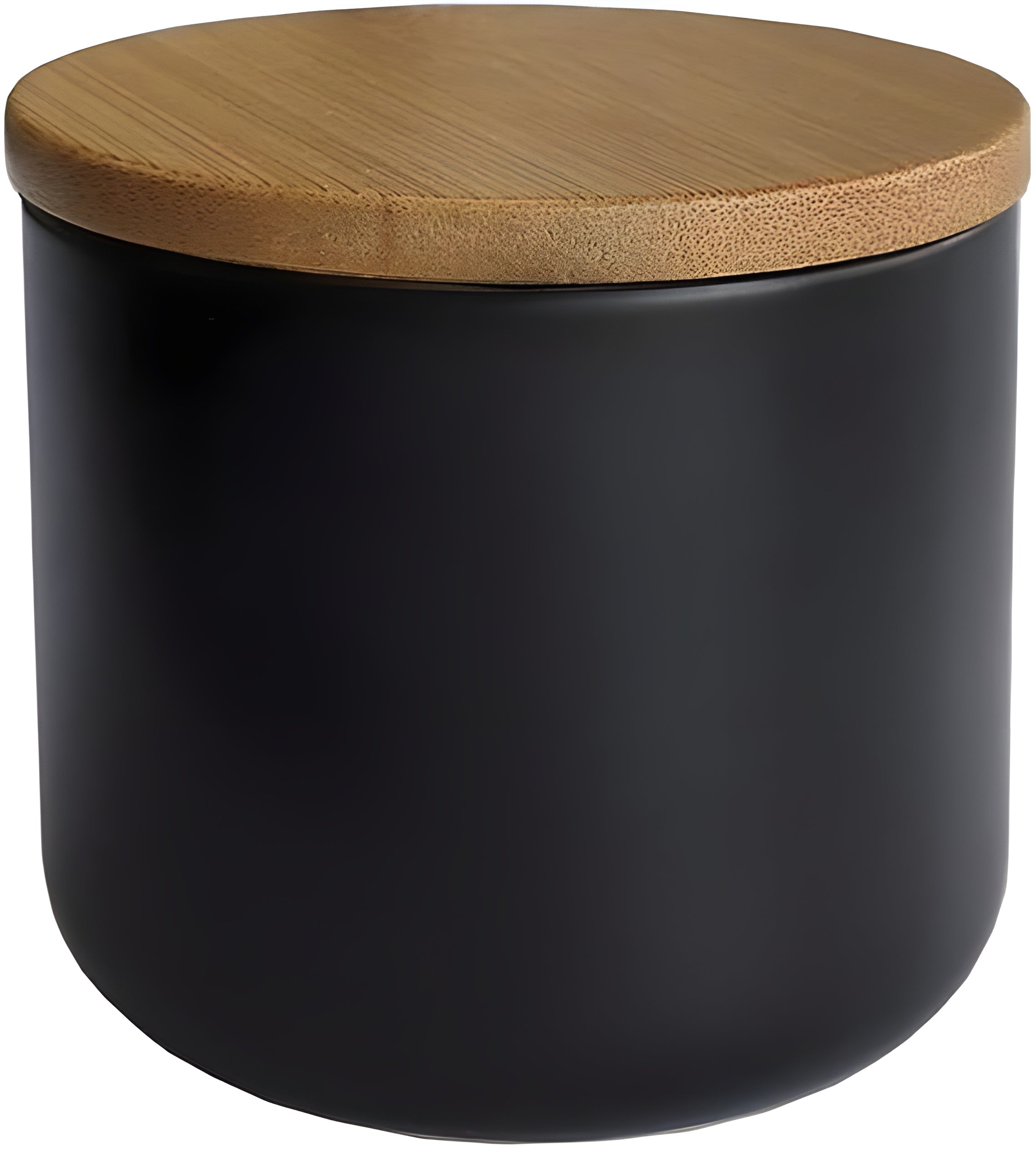 Keramisk Oppbevaringskrukke med Bambuslokk – Naturlig og Dekorativ | Holder Mat Frisk hjemme