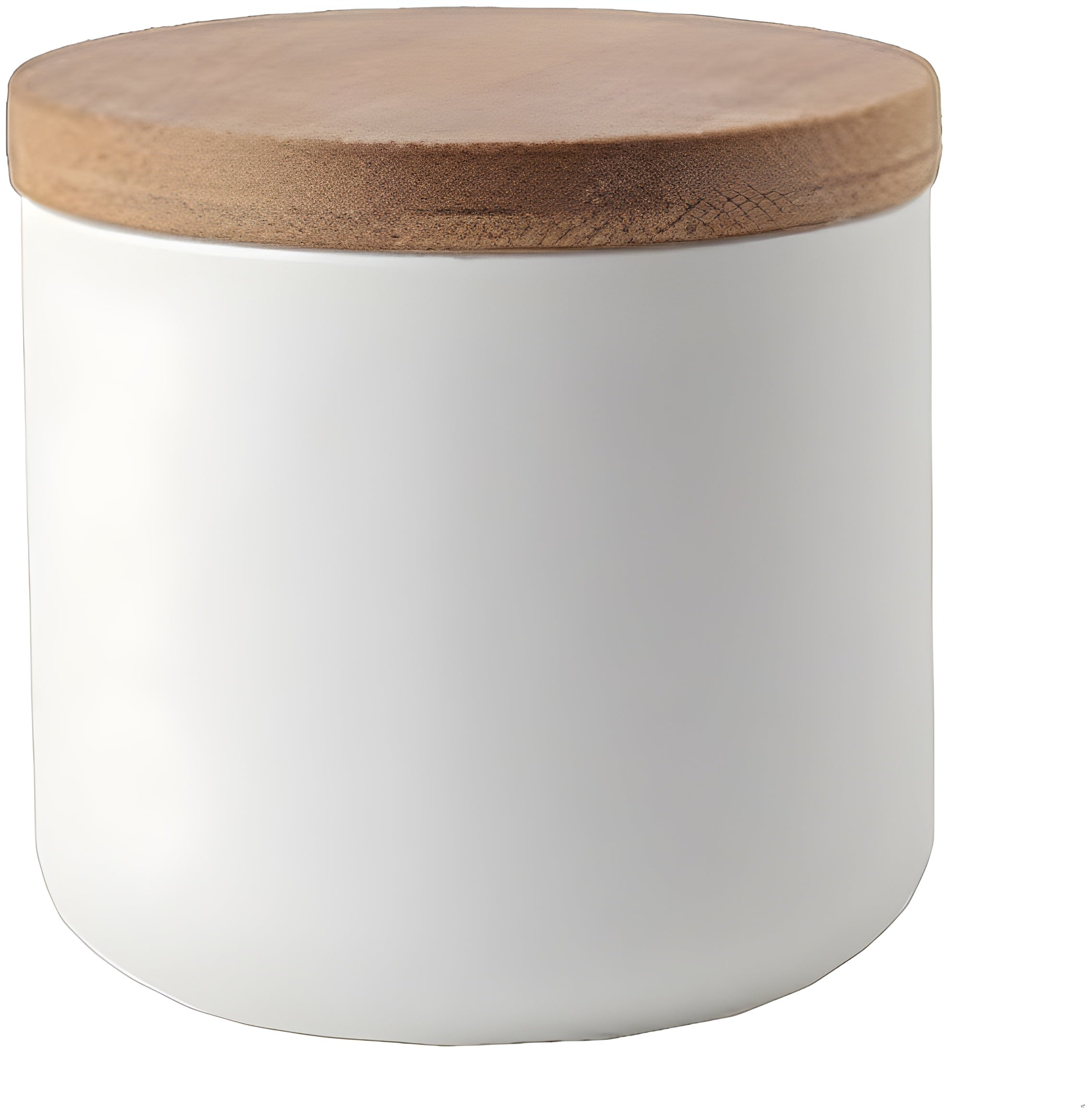 Keramisk Oppbevaringskrukke med Bambuslokk – Naturlig og Dekorativ | Holder Mat Frisk hjemme