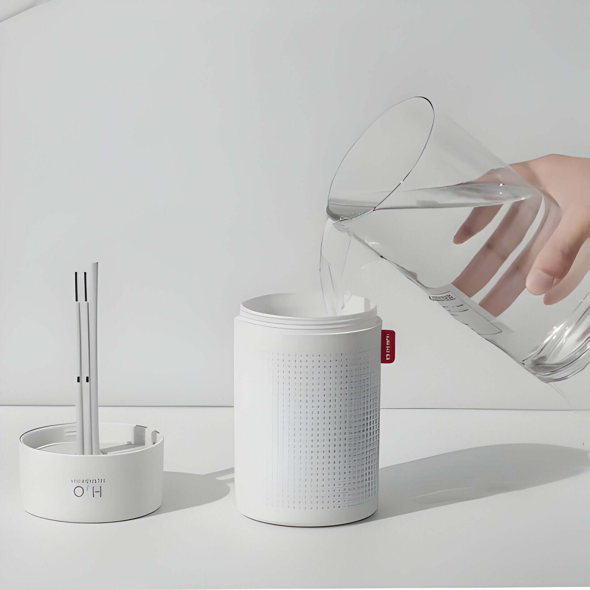 Luftfukter Trådløs - Kompakt Aromadiffusor Oppladbar For Hjem Og Kontor