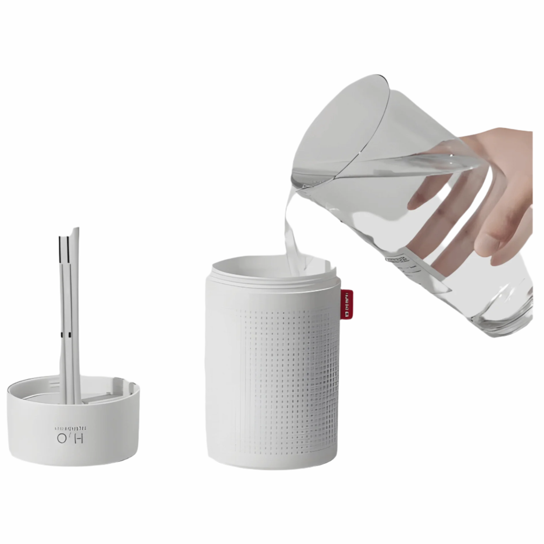 Luftfukter Trådløs - Kompakt Aromadiffusor Oppladbar For Hjem Og Kontor