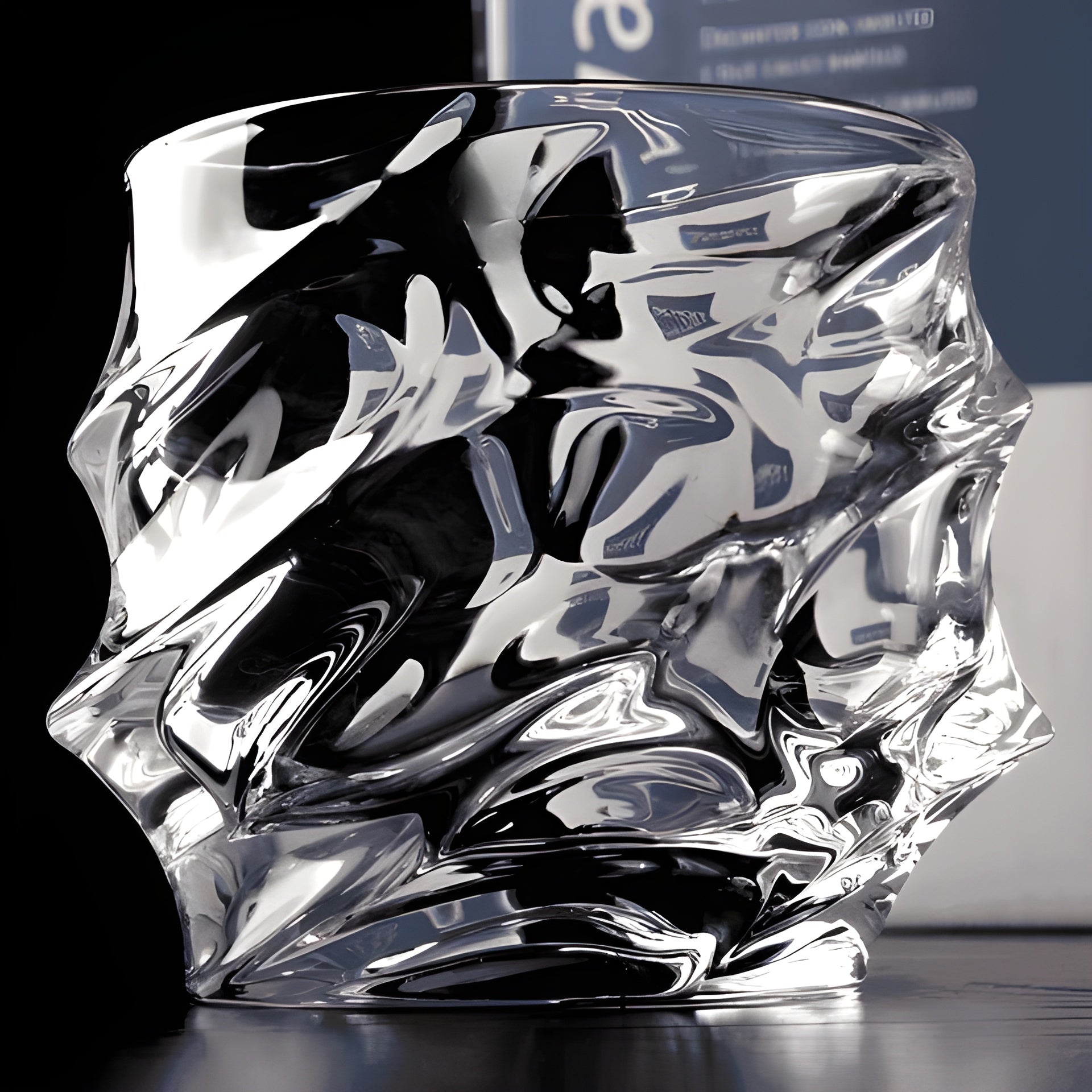 Krystallglass Til Whisky – Elegant Slipt Form For En Fullendt Drikkeopplevelse