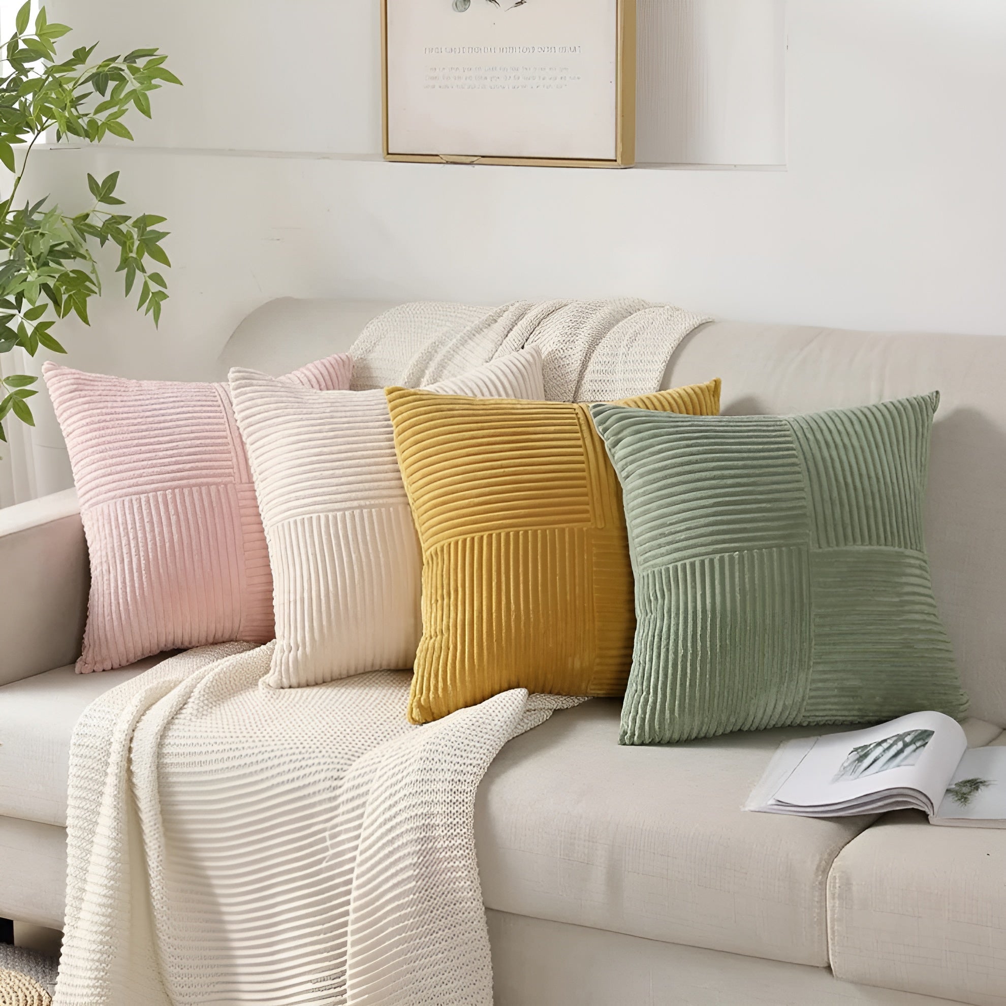 Dekorativ Sofapute – Myk i Premium Kvalitet | Koselig og Stilfull for Sofa og Stue