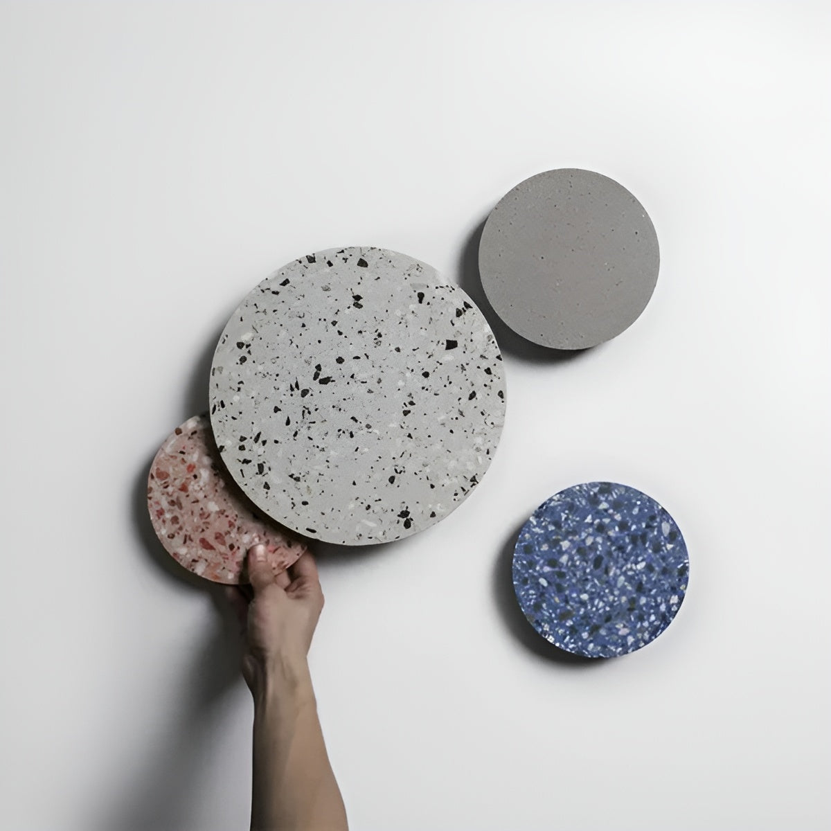 Terrazzo Vegglampe – Skandinavisk Design og Koselig Belysning | Perfekt for Stue