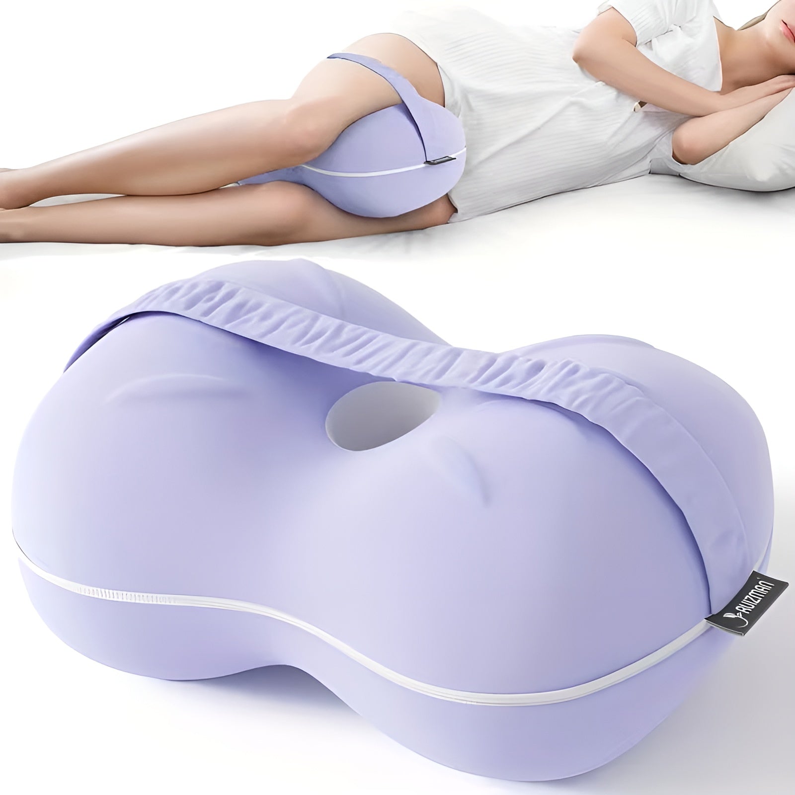 Stort Kropps- og Beinpute – Ergonomisk og Avlastende | Perfekt for Søvn og Avslapning