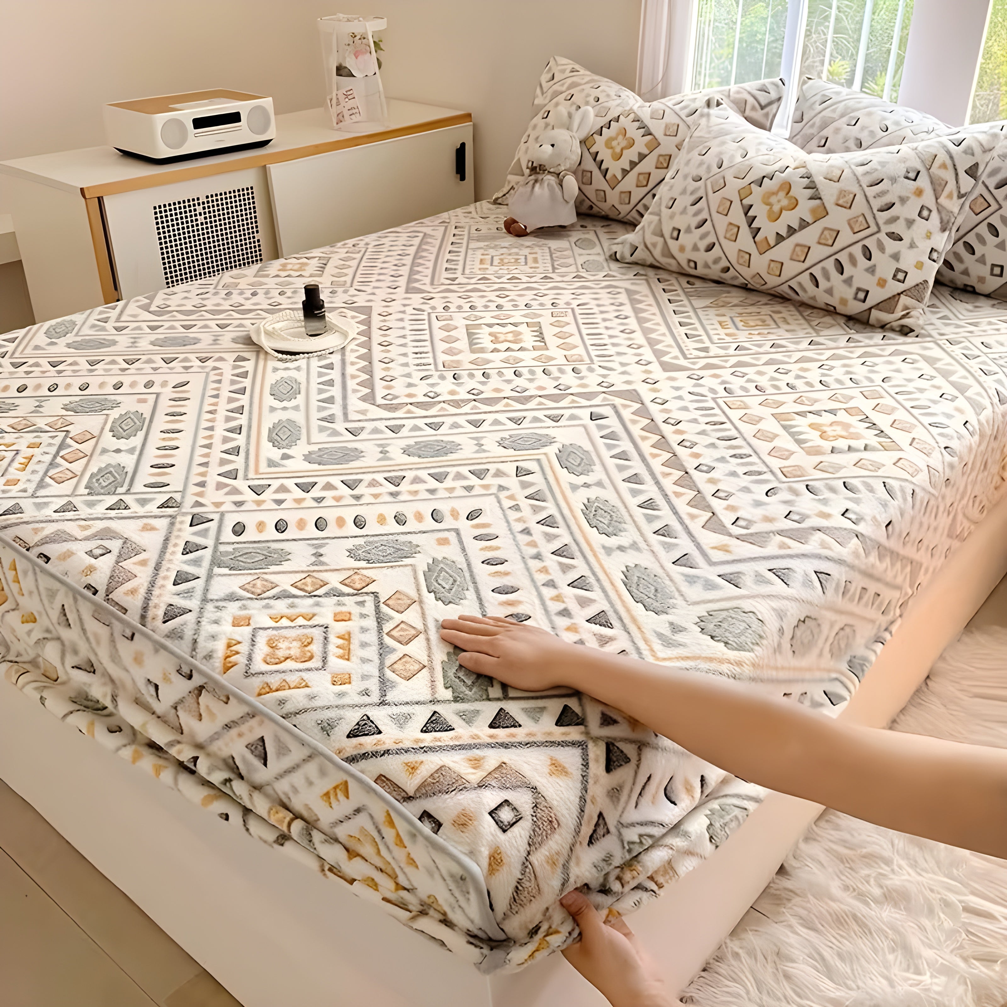 Flanell Madrassbeskytter – Ekstra Myk og Varm | Komfortabel Beskyttelse for Alle Madrasser